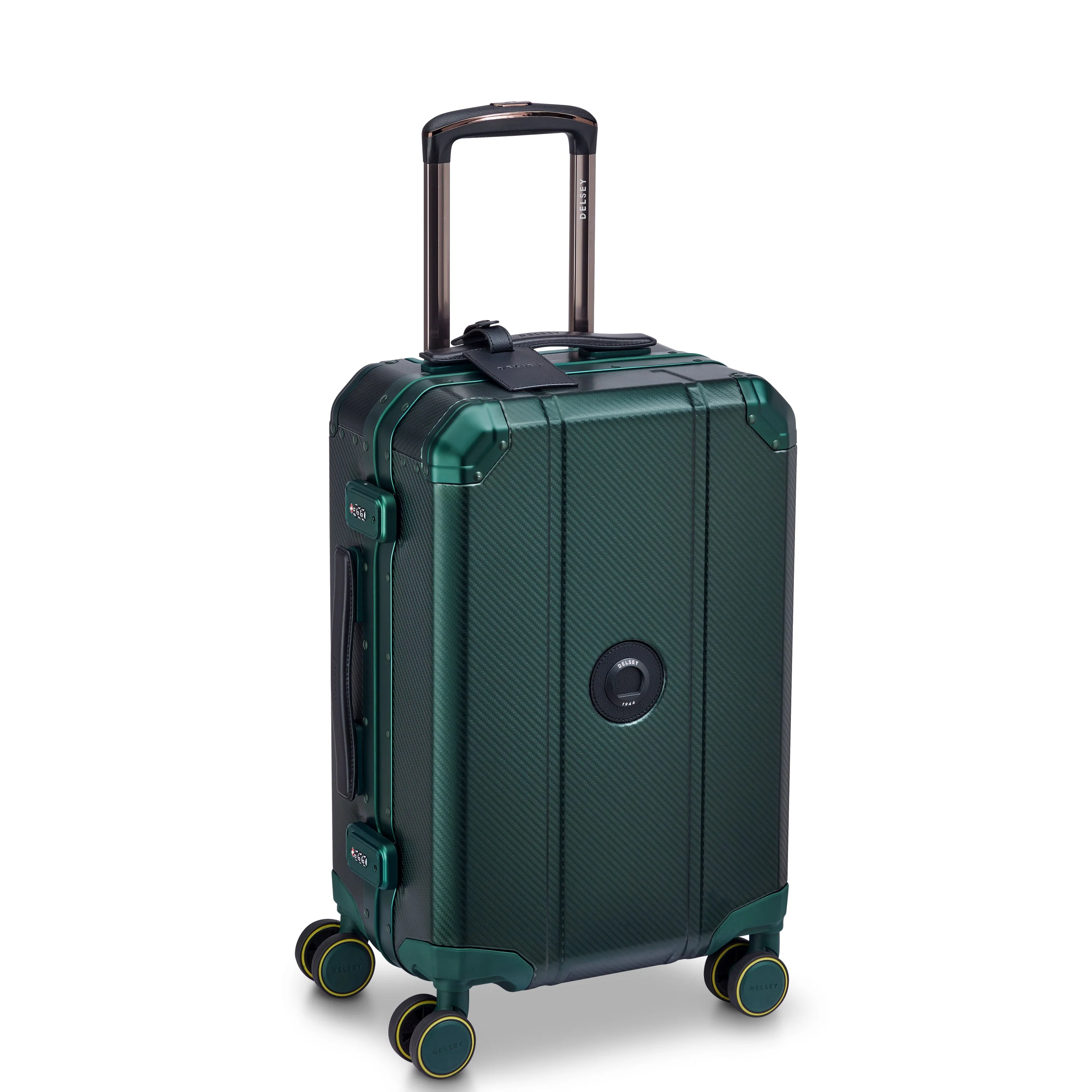 ALU'R | Koffer Cabine 55 CM GROEN