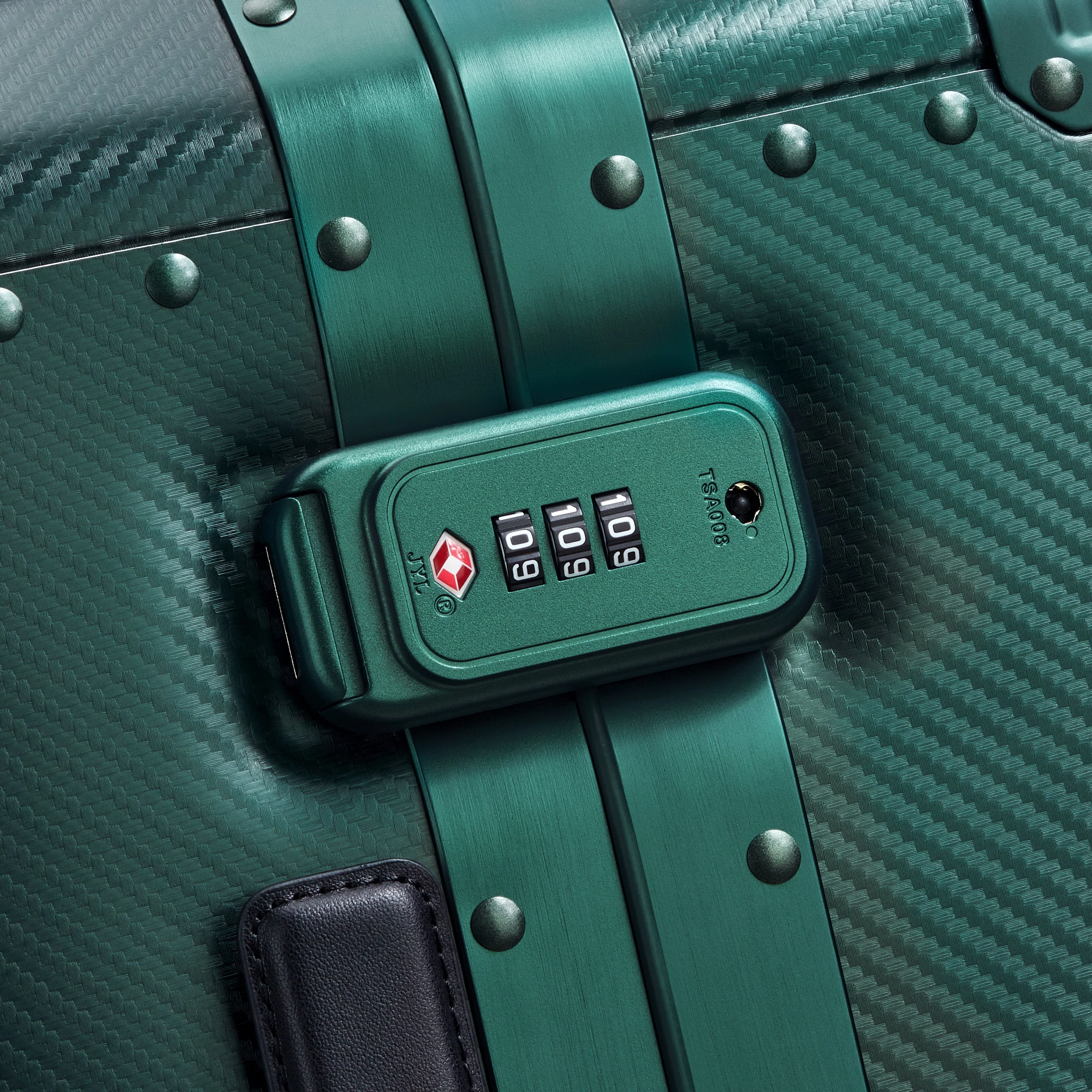 ALU'R | Koffer Cabine 55 CM GROEN