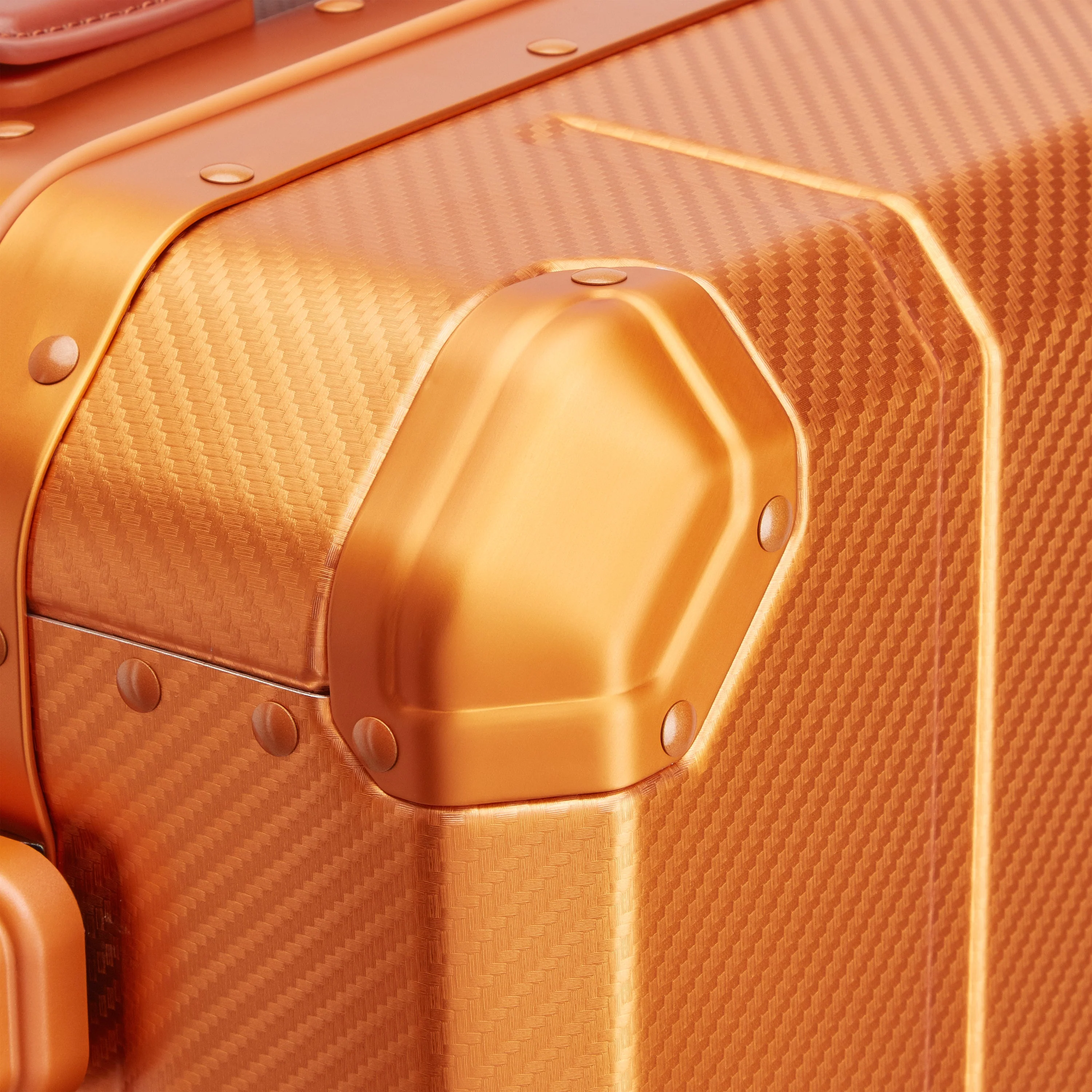 ALU'R | Koffer Cabine 55 CM ORANJE