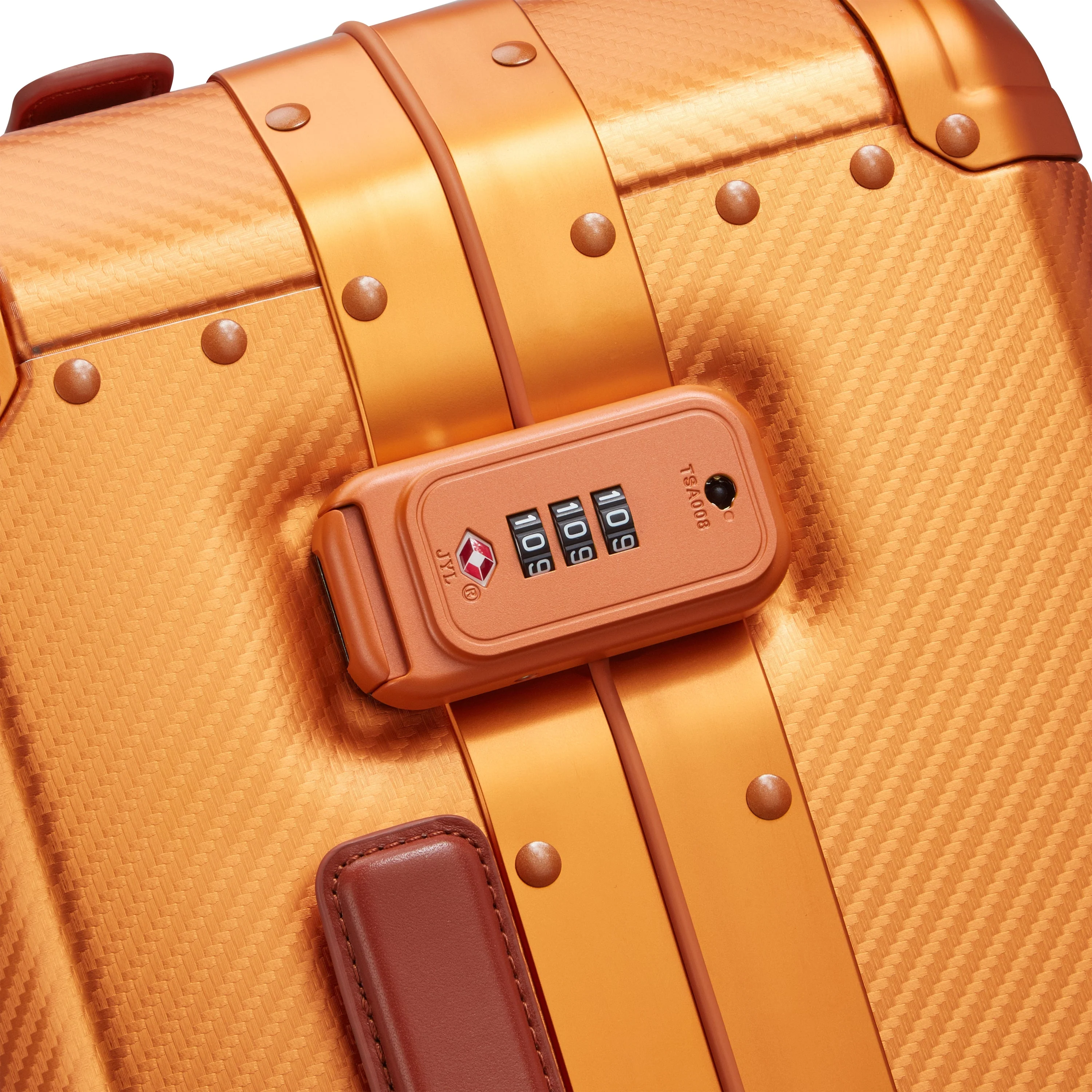 ALU'R | Koffer Cabine 55 CM ORANJE