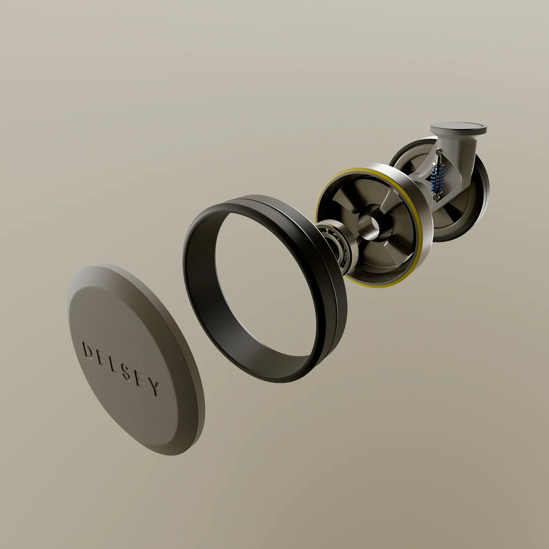 ALU'R | Koffer Cabine 55 CM ZILVER