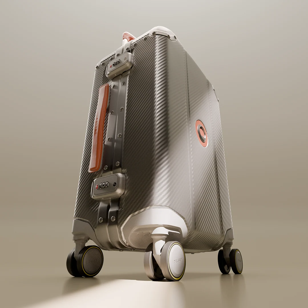 ALU'R | Koffer Cabine 55 CM ZILVER