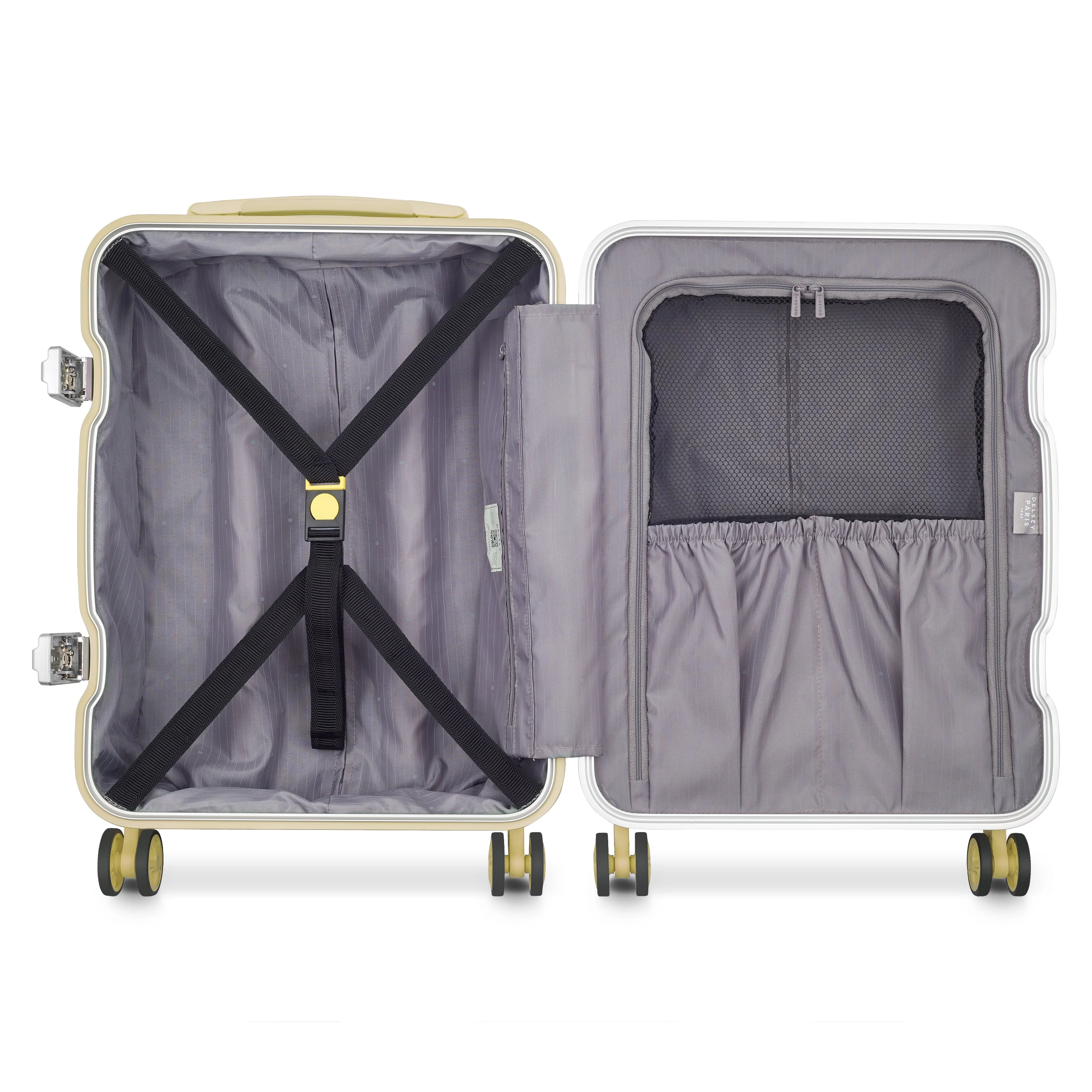 BASTILLE 2.0 | Cabine Slim Koffer 55 CM LICHTGELE