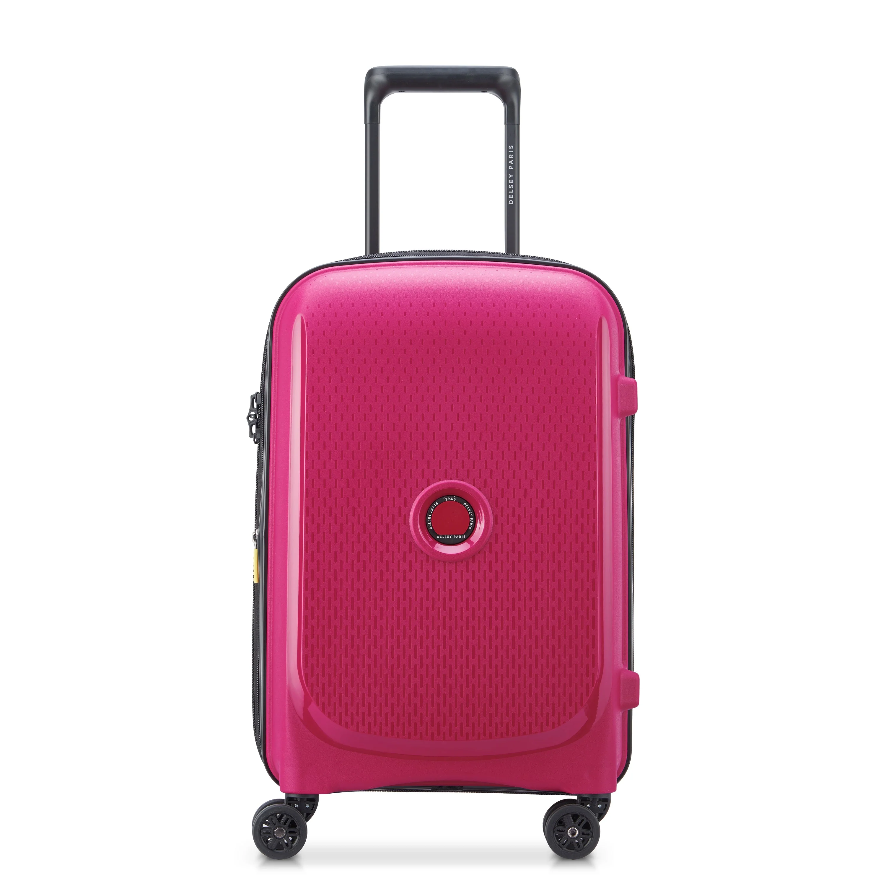 BELMONT PLUS | Cabine Koffer Uitbreidbaar 55 CM FRAMBOZENROOD