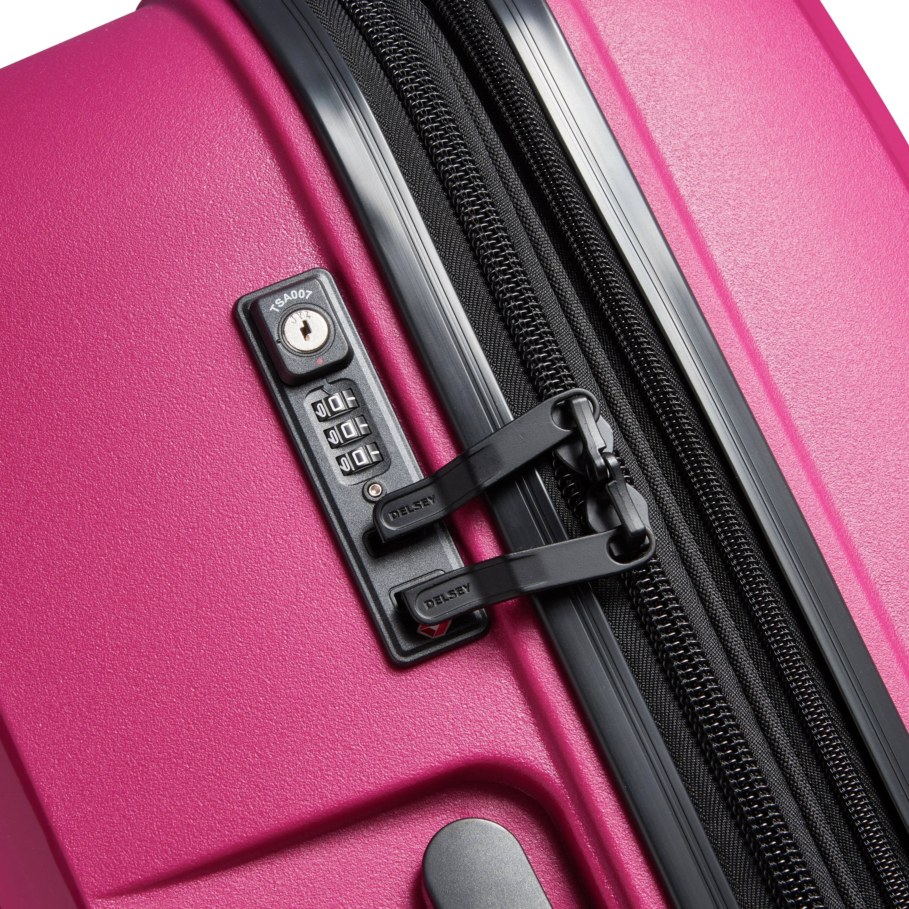 BELMONT PLUS | Cabine Koffer Uitbreidbaar 55 CM FRAMBOZENROOD