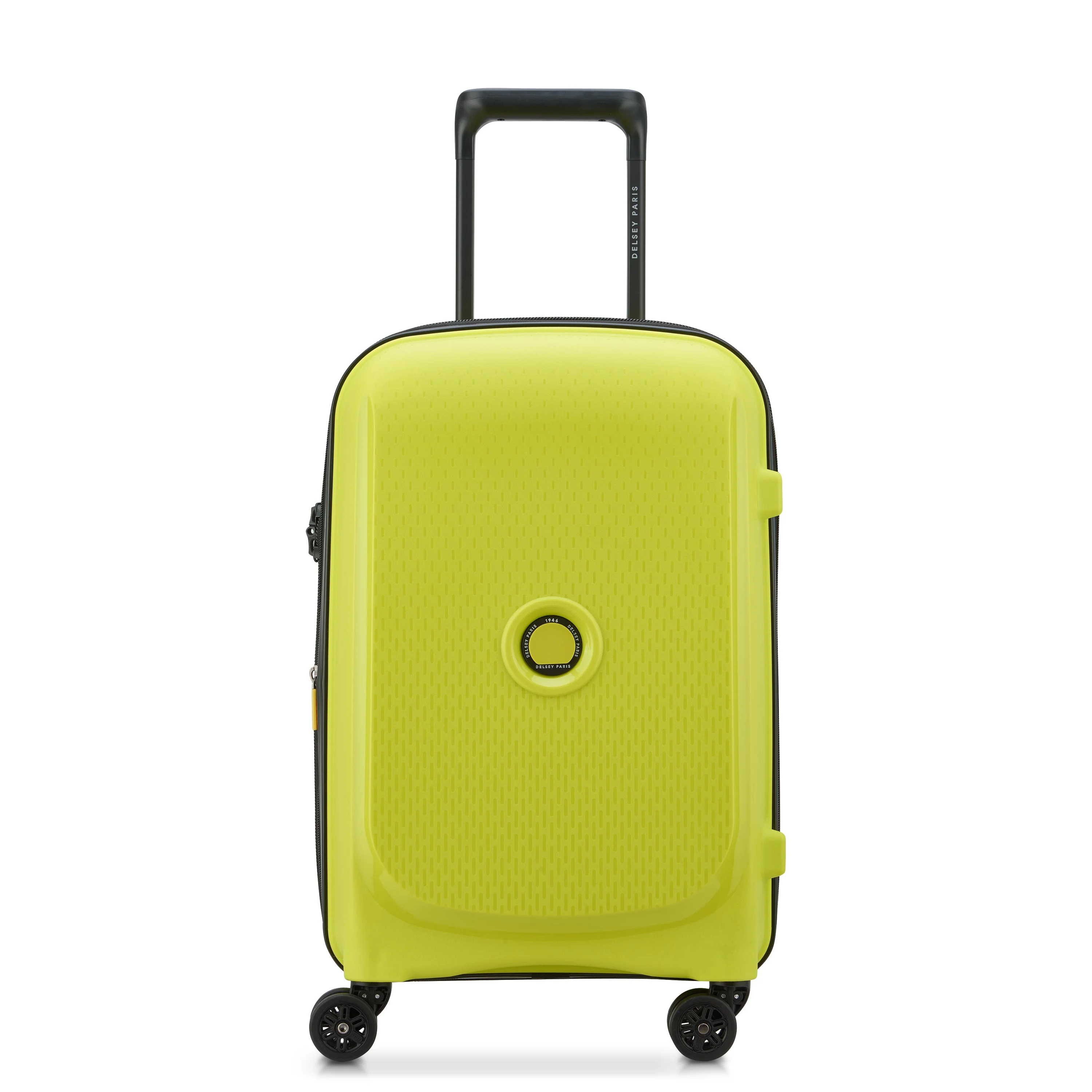 BELMONT PLUS | Cabine Koffer Uitbreidbaar 55 CM GROEN CHARTREUSE