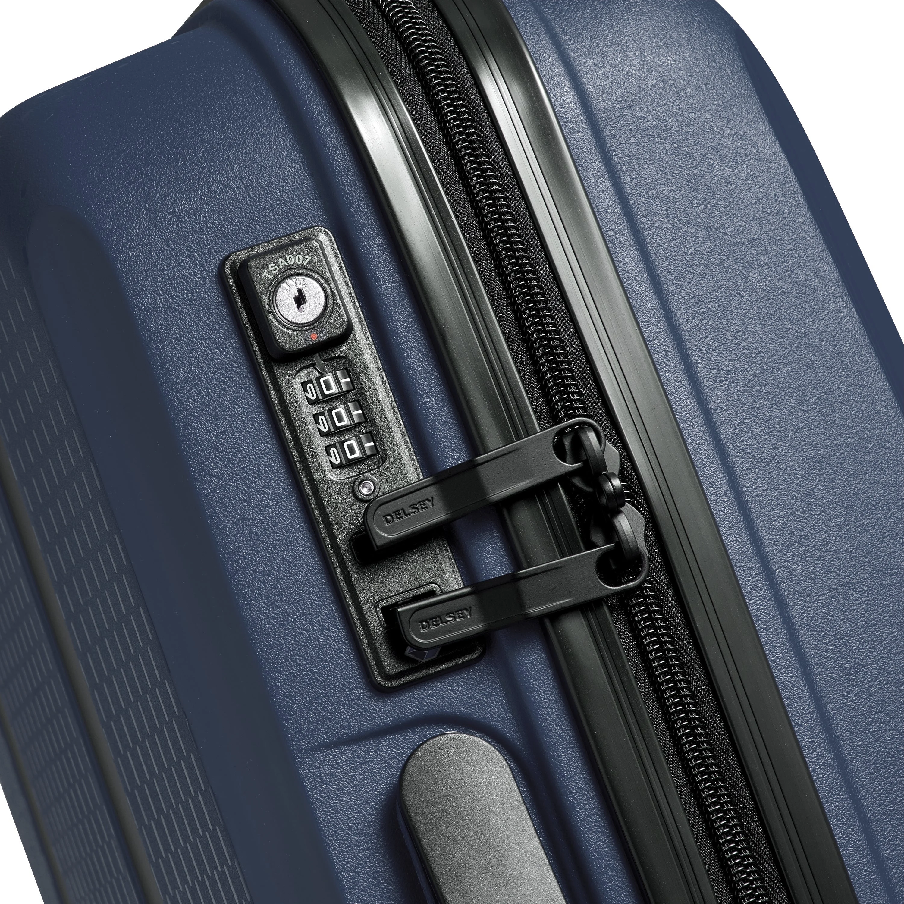 BELMONT PLUS | Cabine Slim Koffer 55 CM BLAUW