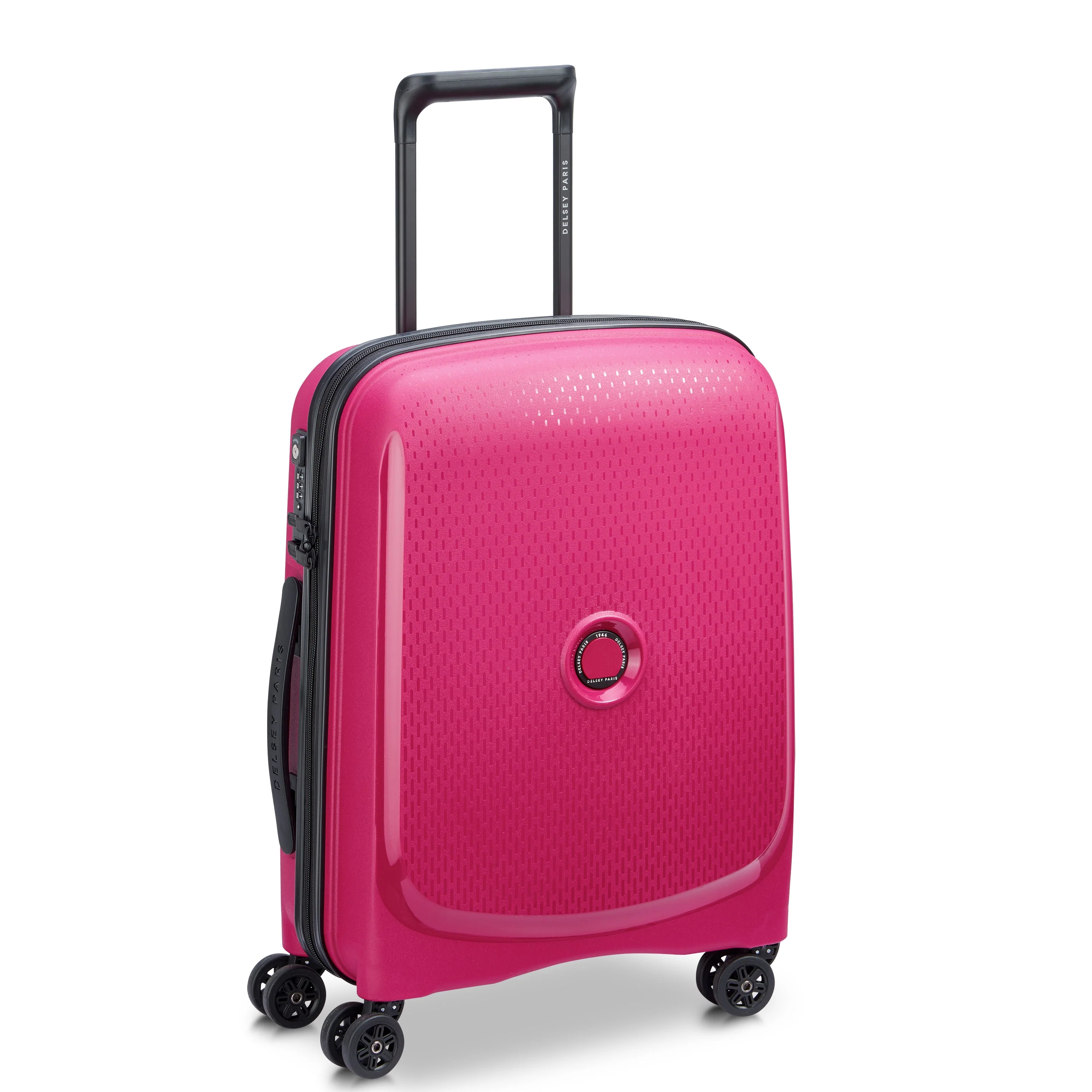 BELMONT PLUS | Cabine Slim Koffer 55 CM FRAMBOZENROOD