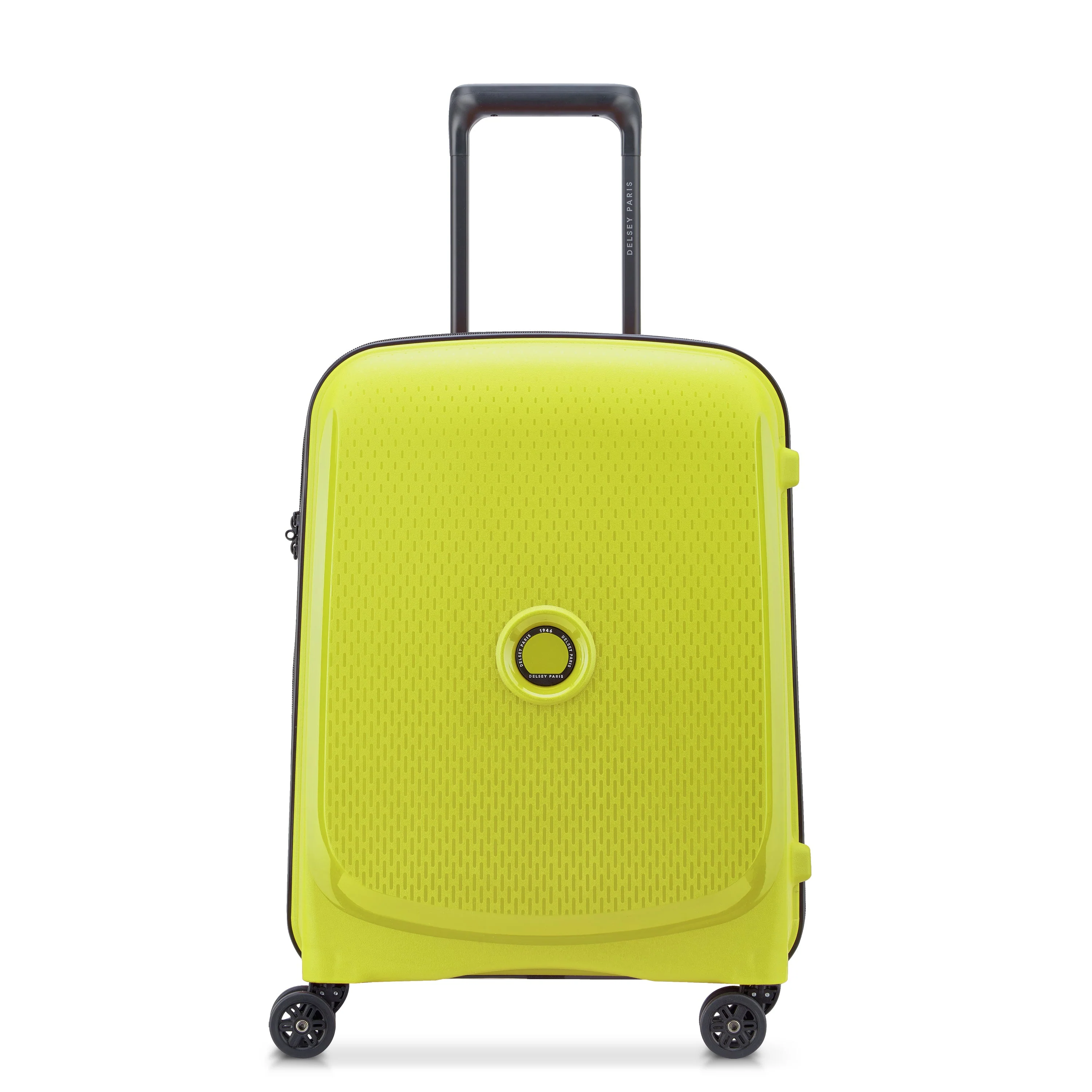 BELMONT PLUS | Cabine Slim Koffer 55 CM GROEN CHARTREUSE