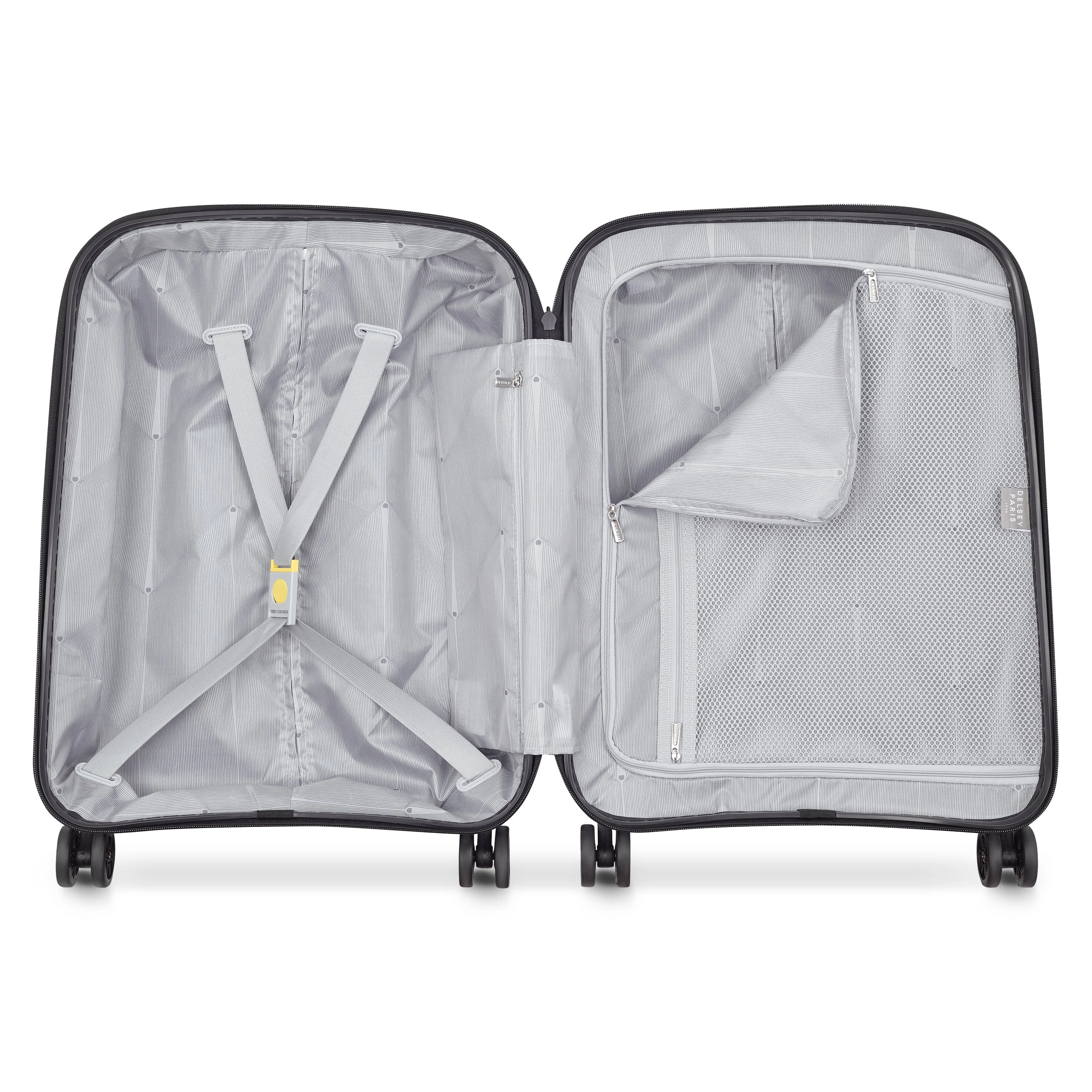 BELMONT PLUS | Cabine Slim Koffer 55 CM GROEN CHARTREUSE
