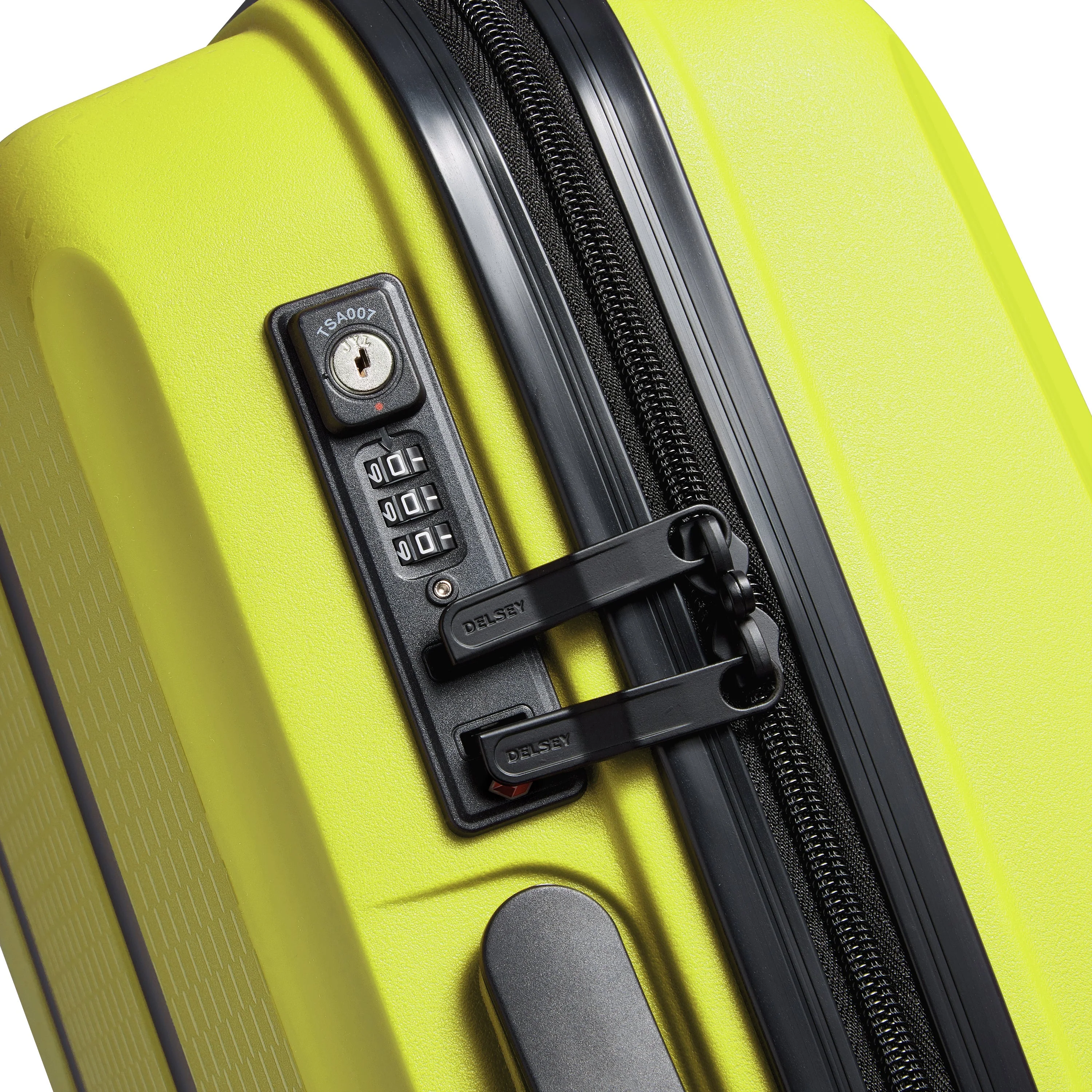 BELMONT PLUS | Cabine Slim Koffer 55 CM GROEN CHARTREUSE