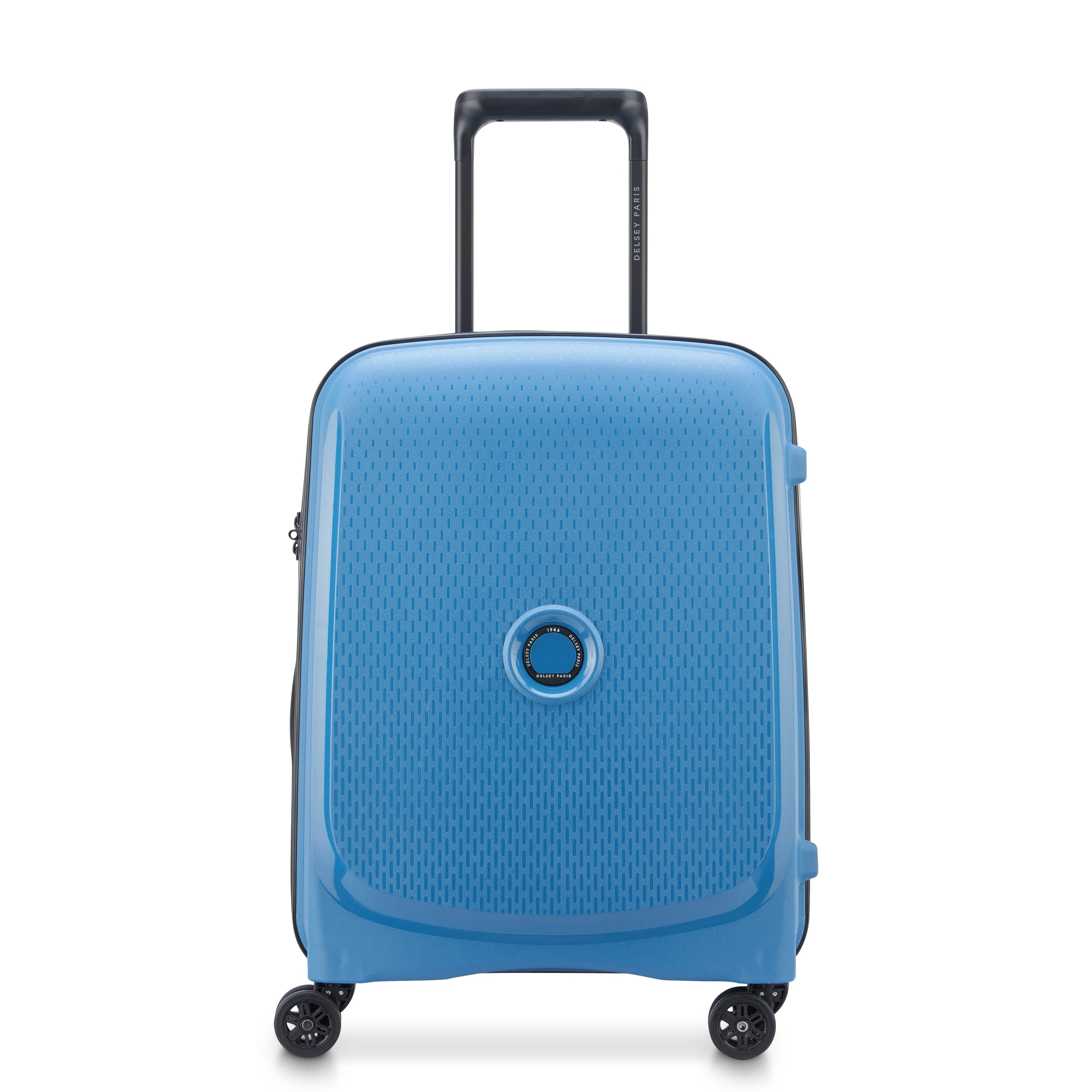 BELMONT PLUS | Cabine Slim Koffer 55 CM ZINK BLAU