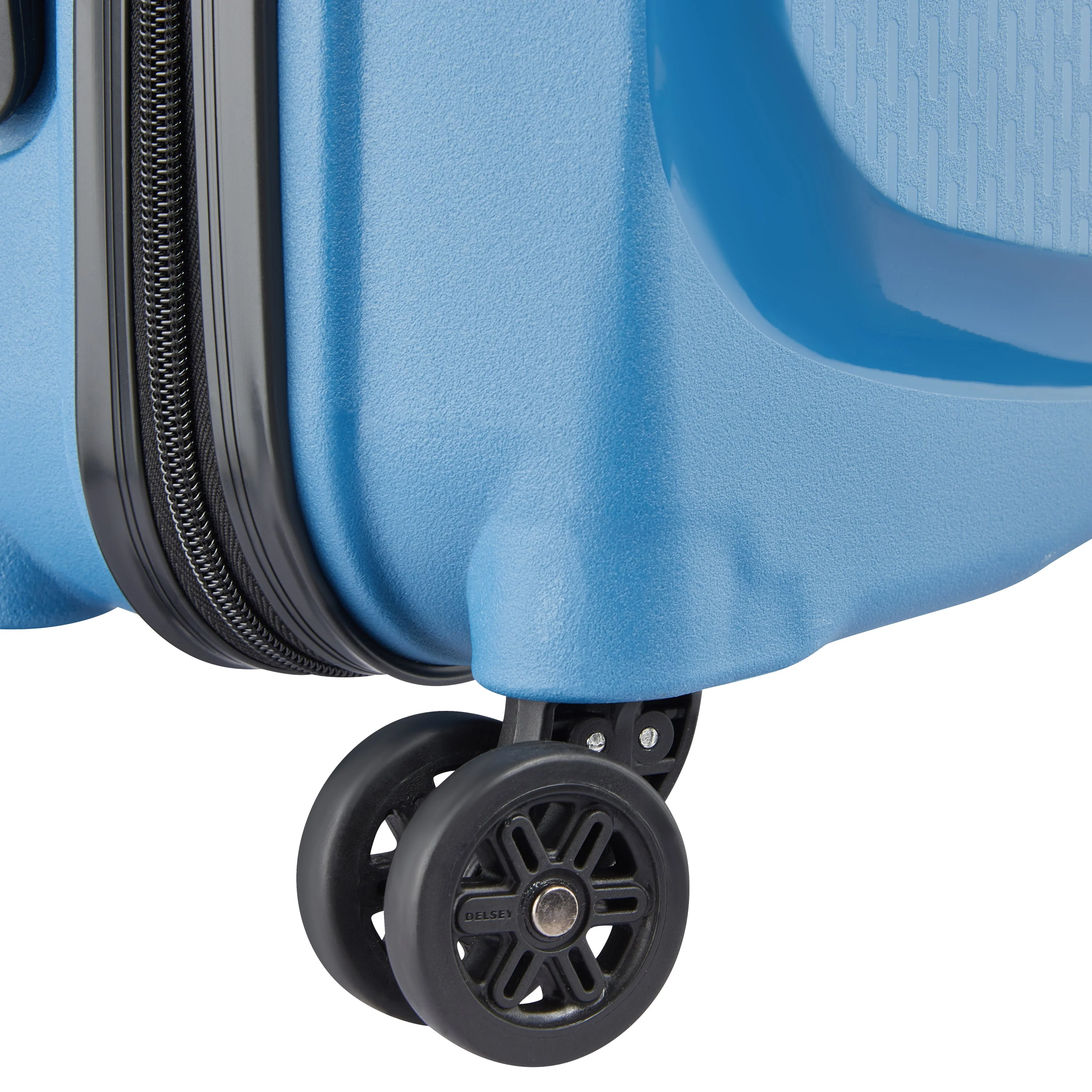 BELMONT PLUS | Cabine Slim Koffer 55 CM ZINK BLAU