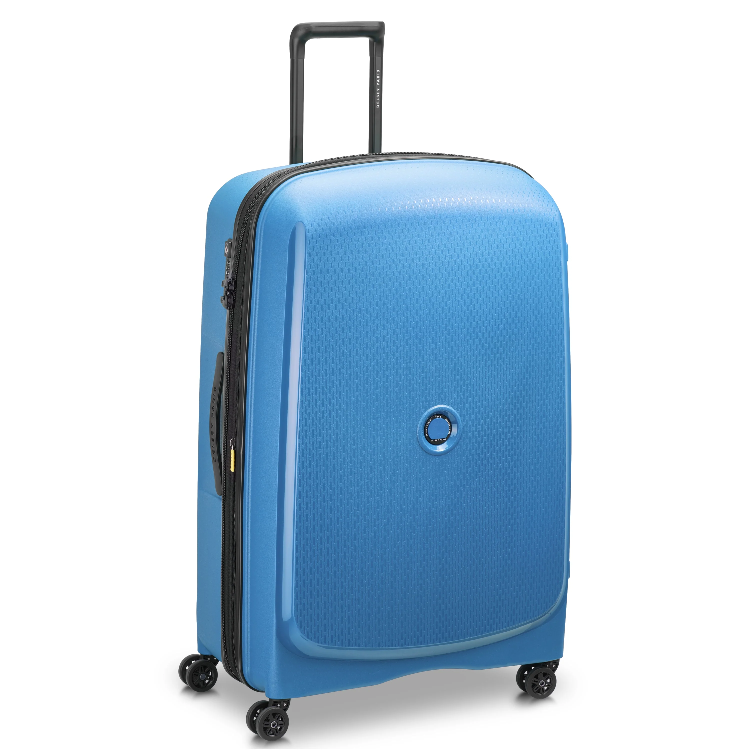 BELMONT PLUS | Check-in Extra Large Koffer Uitbreidbaar 82.5 CM ZINK BLAU