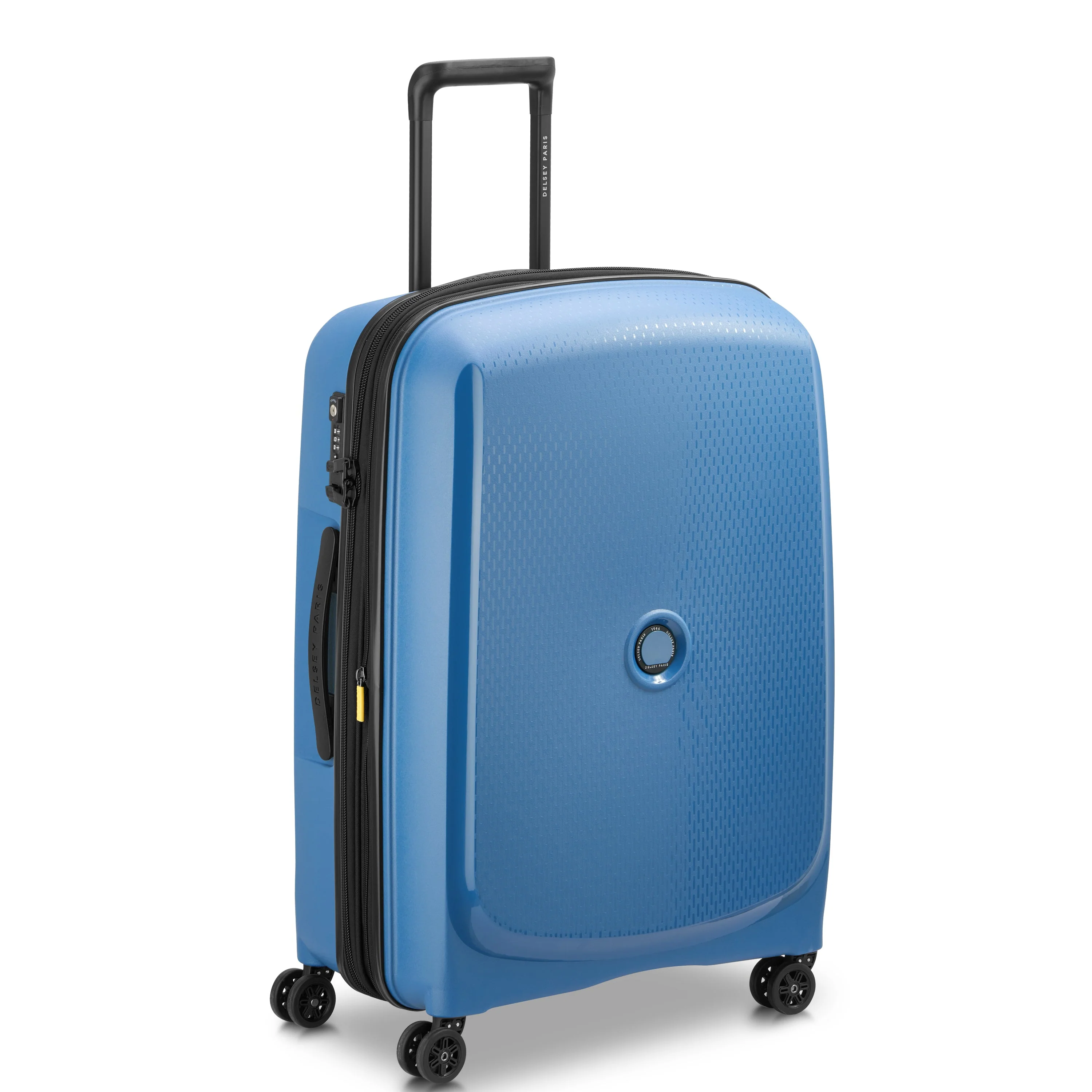 BELMONT PLUS | Check-in Large Koffer Uitbreidbaar 70.5 CM ZINK BLAU
