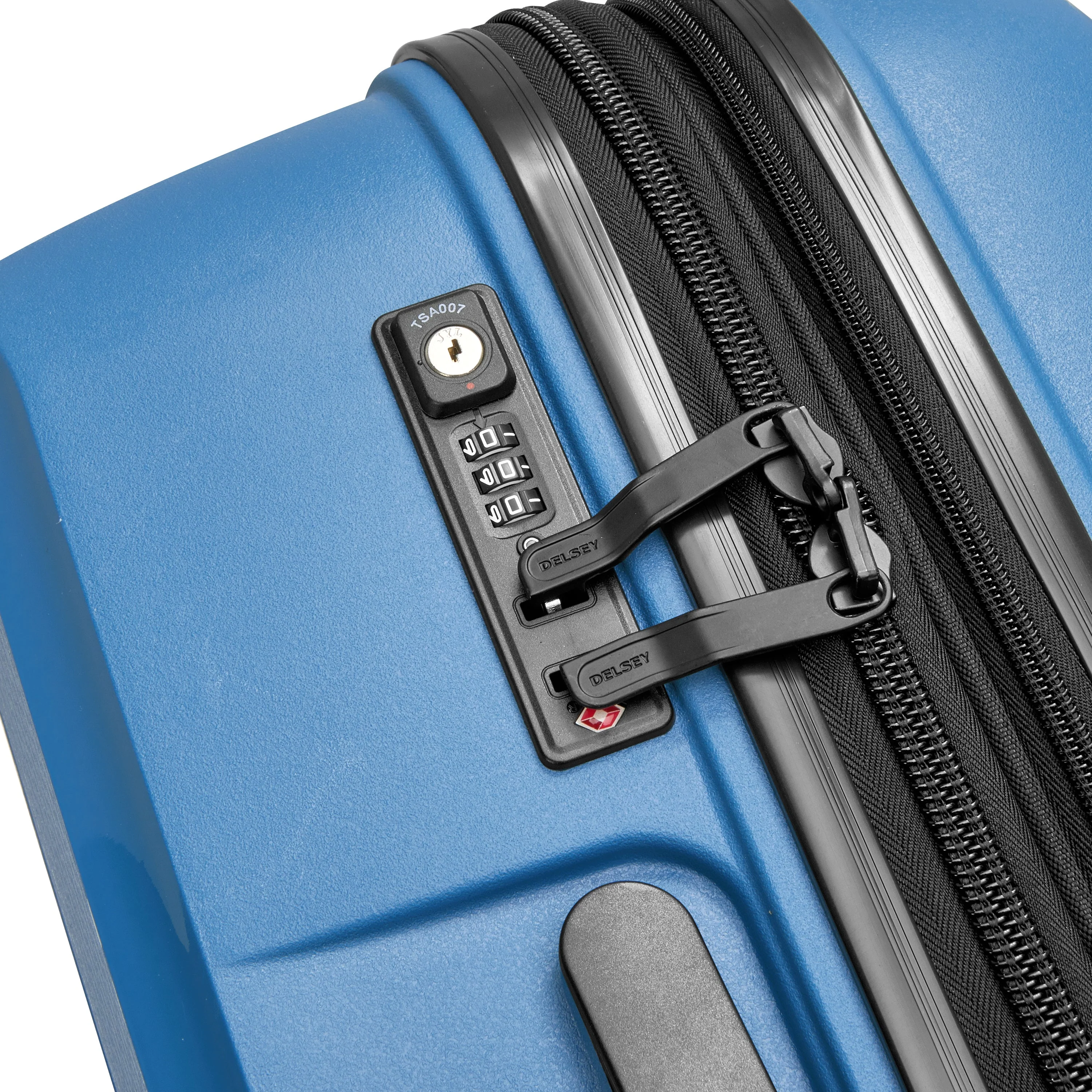 BELMONT PLUS | Check-in Large Koffer Uitbreidbaar 70.5 CM ZINK BLAU