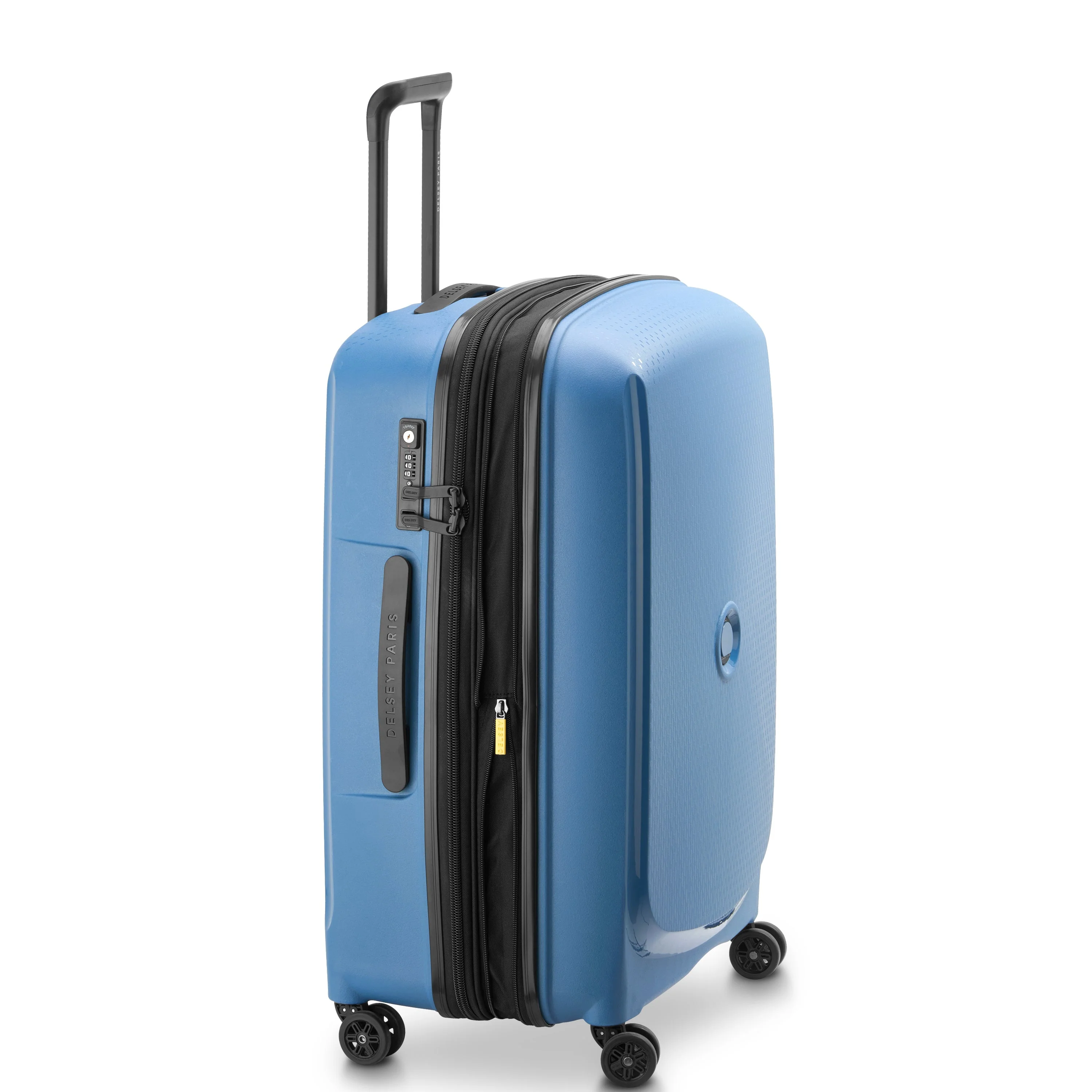 BELMONT PLUS | Check-in Large Koffer Uitbreidbaar 70.5 CM ZINK BLAU