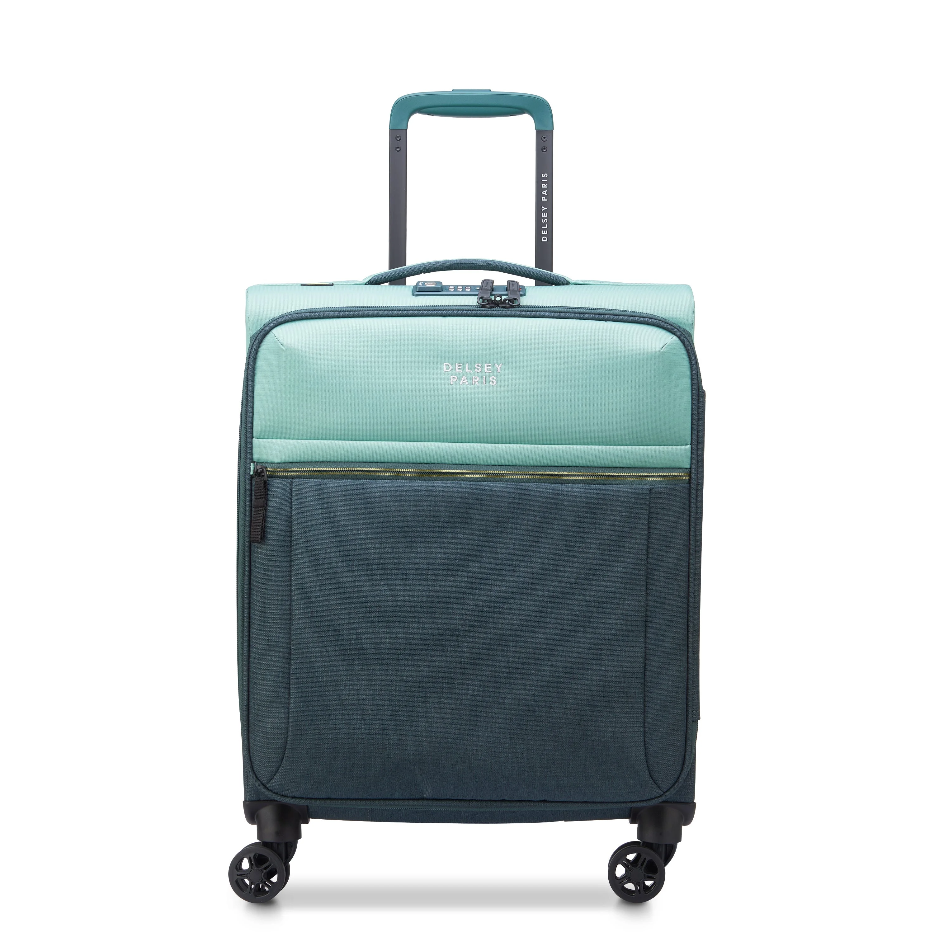 BROCHANT 3 | Cabine Slim Koffer 55 CM GROEN