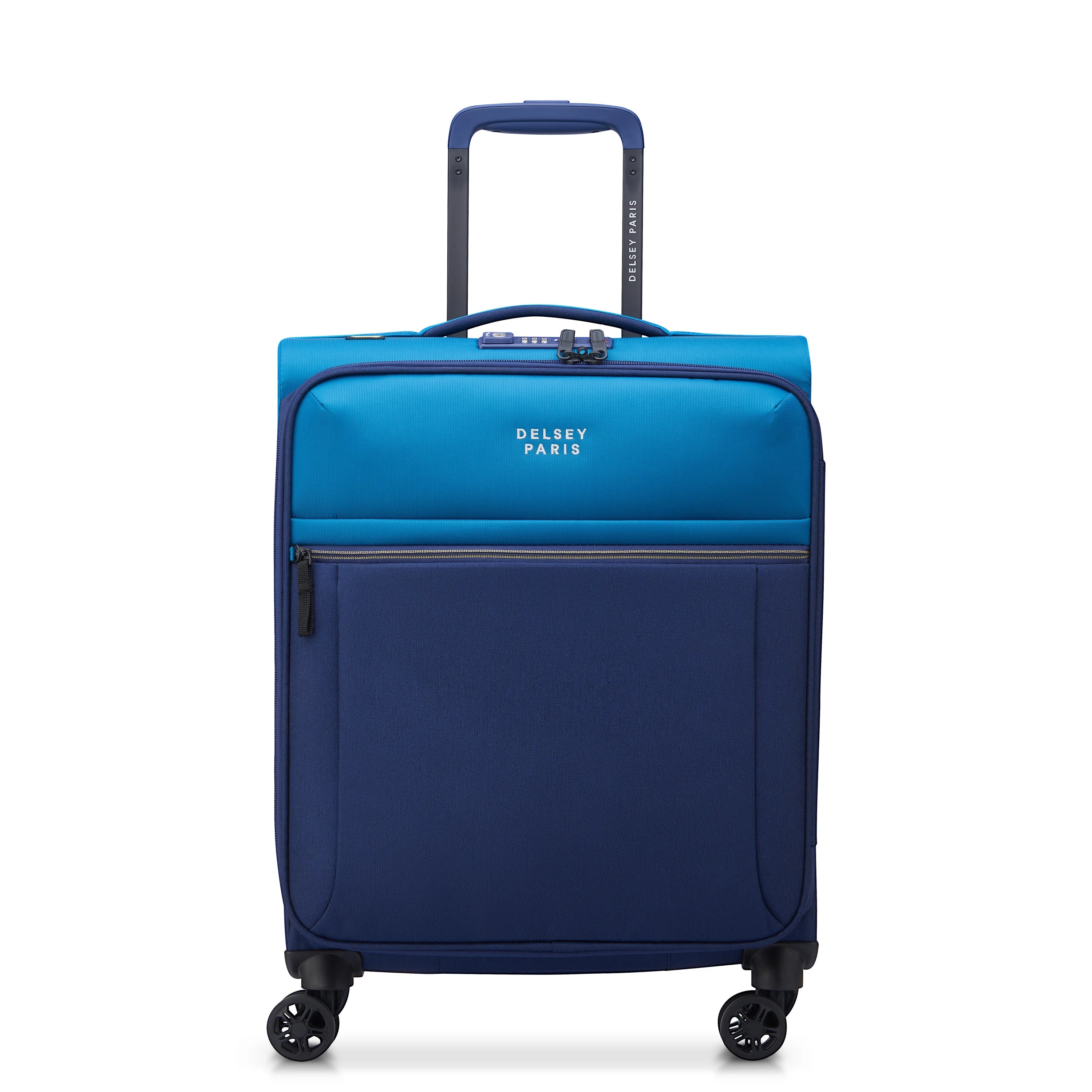 BROCHANT 3 | Cabine Slim Koffer 55 CM ULTRAMARIJN