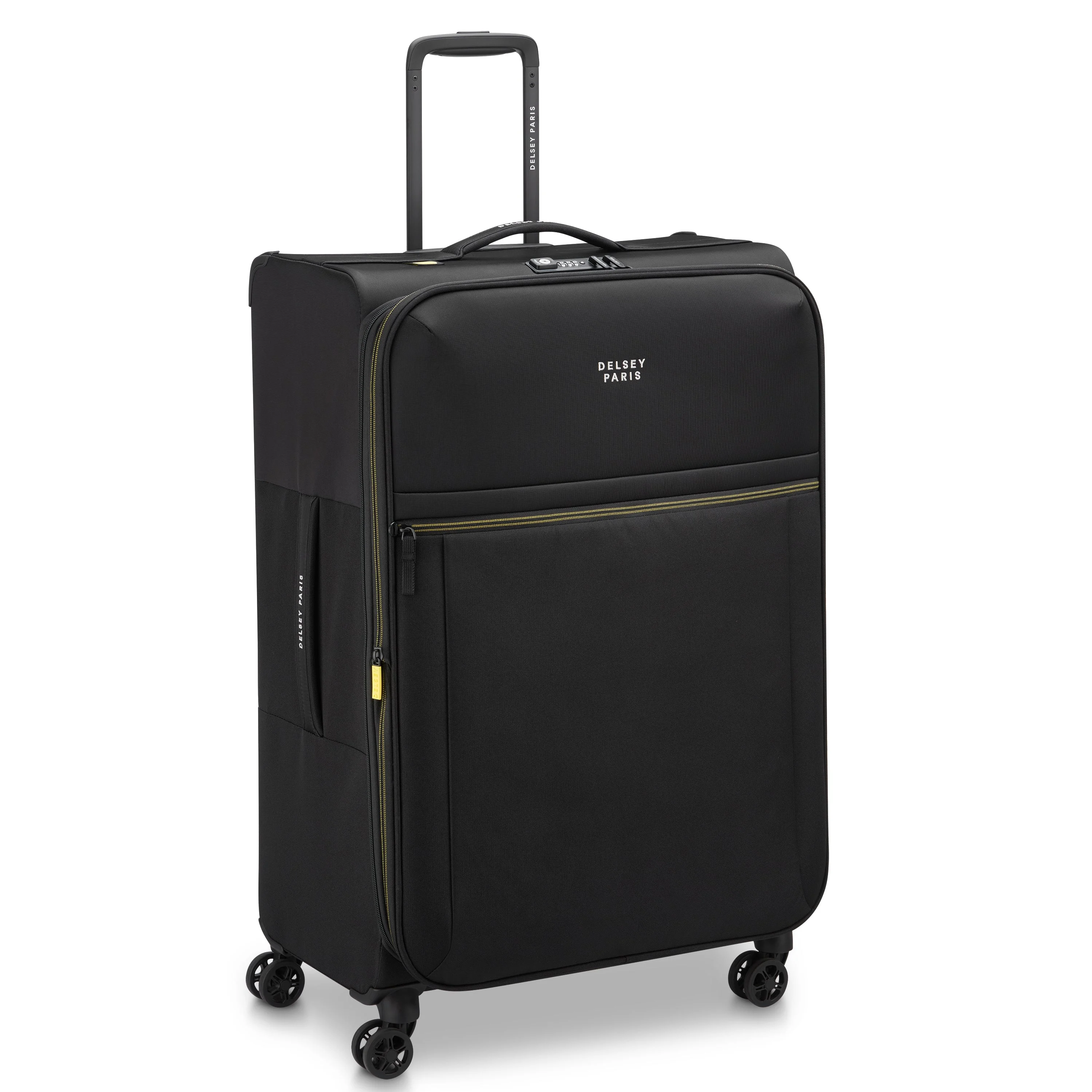BROCHANT 3 | Check-in Large Koffer Uitbreidbaar 78 CM DEEP BLACK