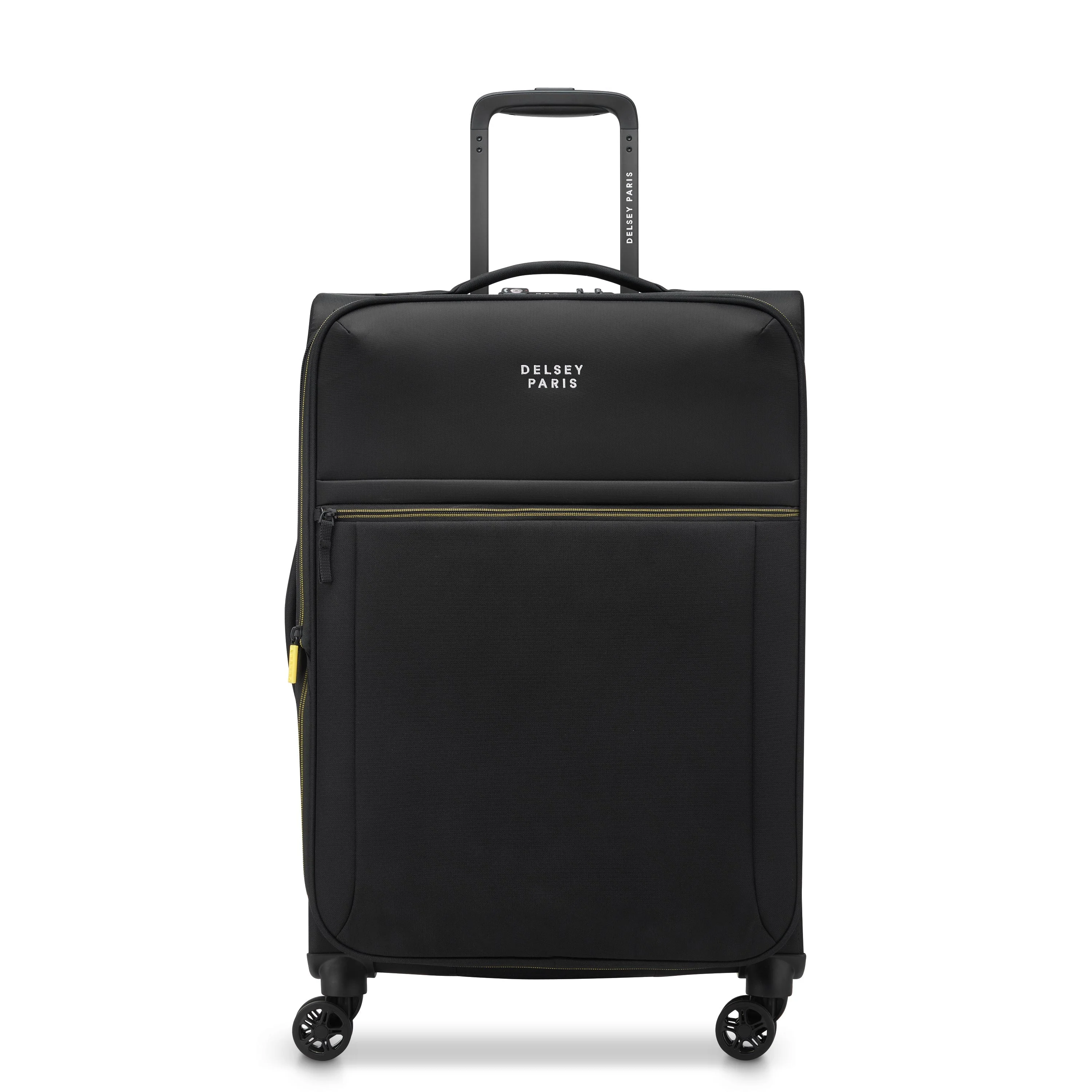 BROCHANT 3 | Check-in Medium Koffer Uitbreidbaar 67 CM DEEP BLACK