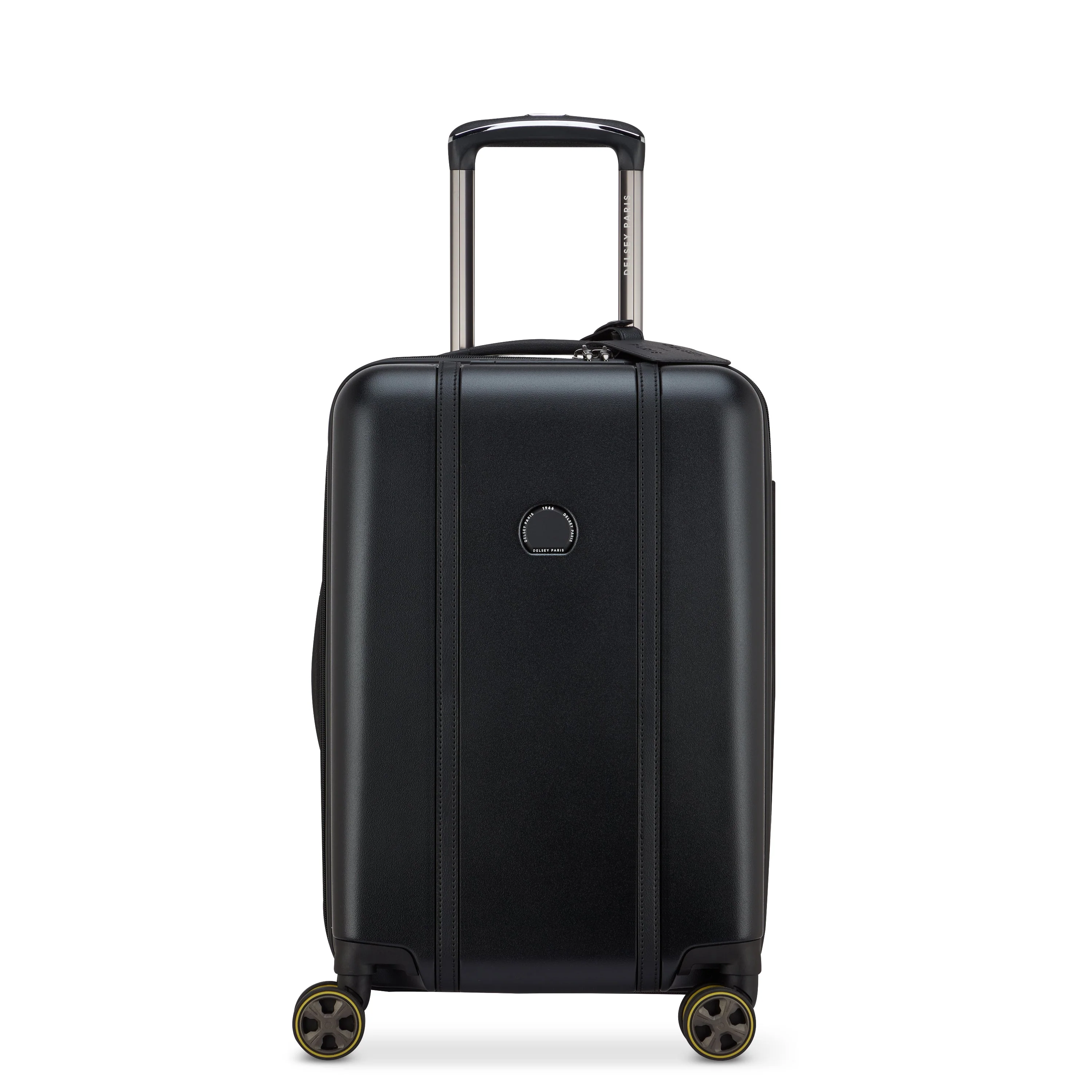 CADENCE | Cabine Koffer Uitbreidbaar 55 CM DEEP BLACK