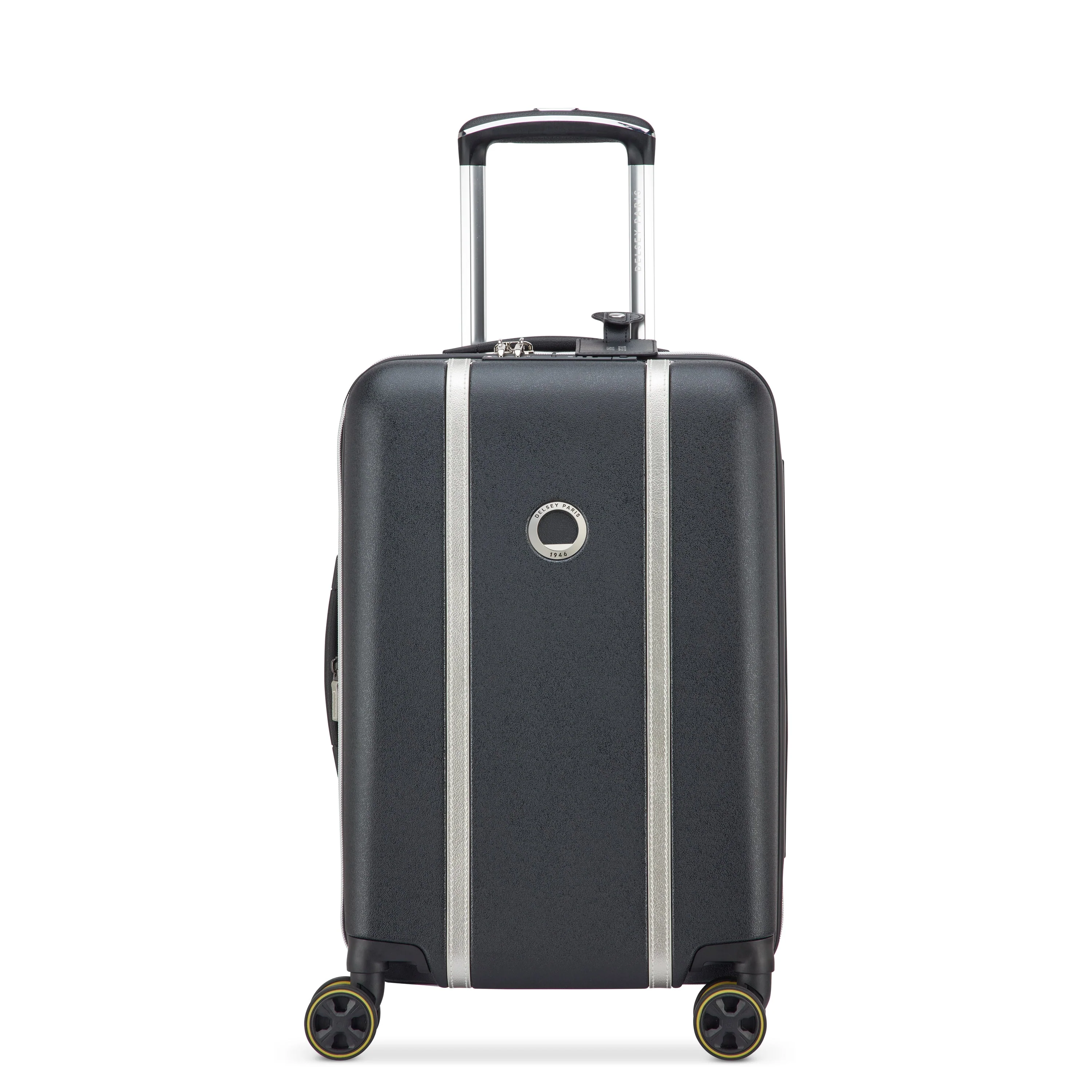 CADENCE | Cabine Koffer Uitbreidbaar 55 CM ZILVER