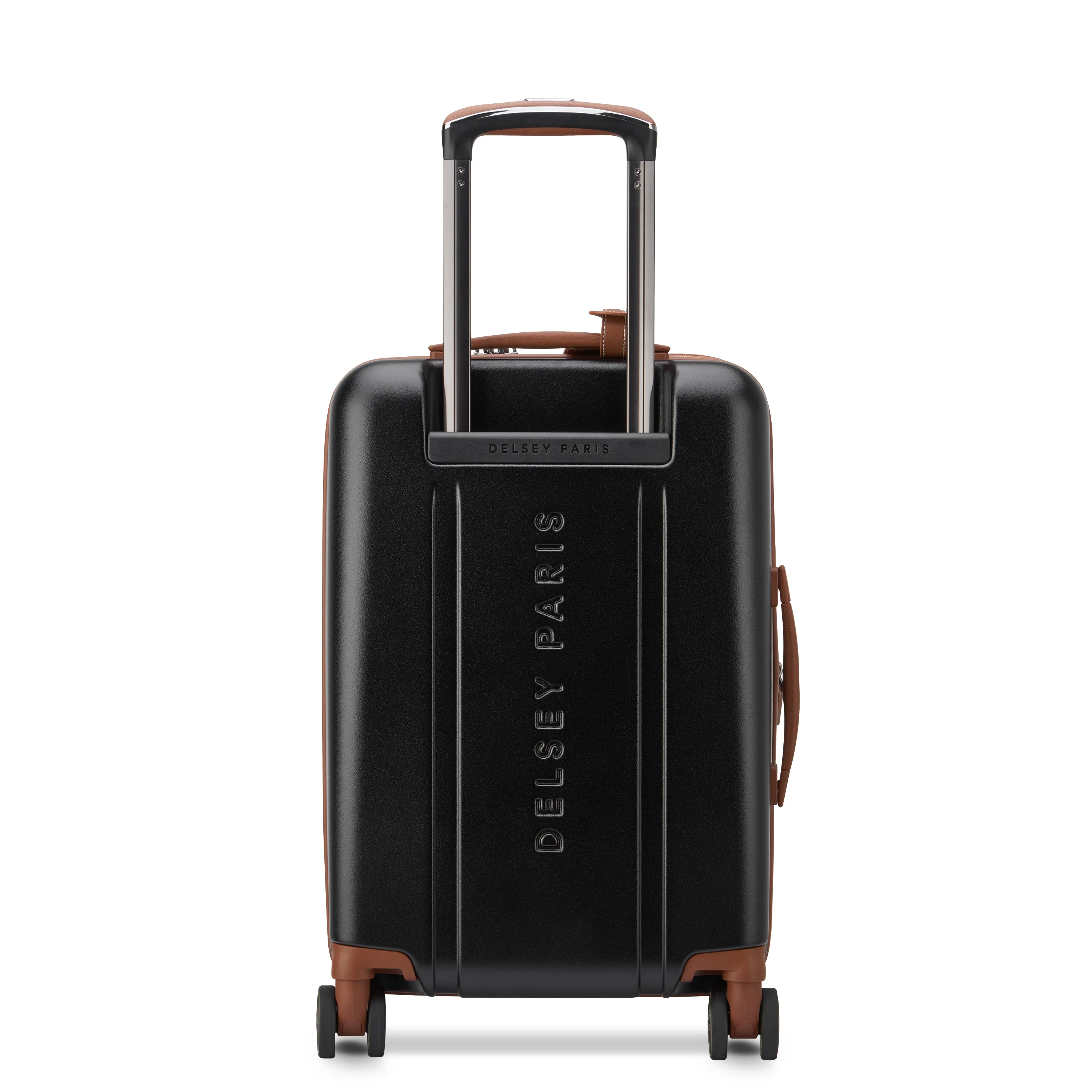 CADENCE | Cabine Koffer Uitbreidbaar 55 CM ZWART