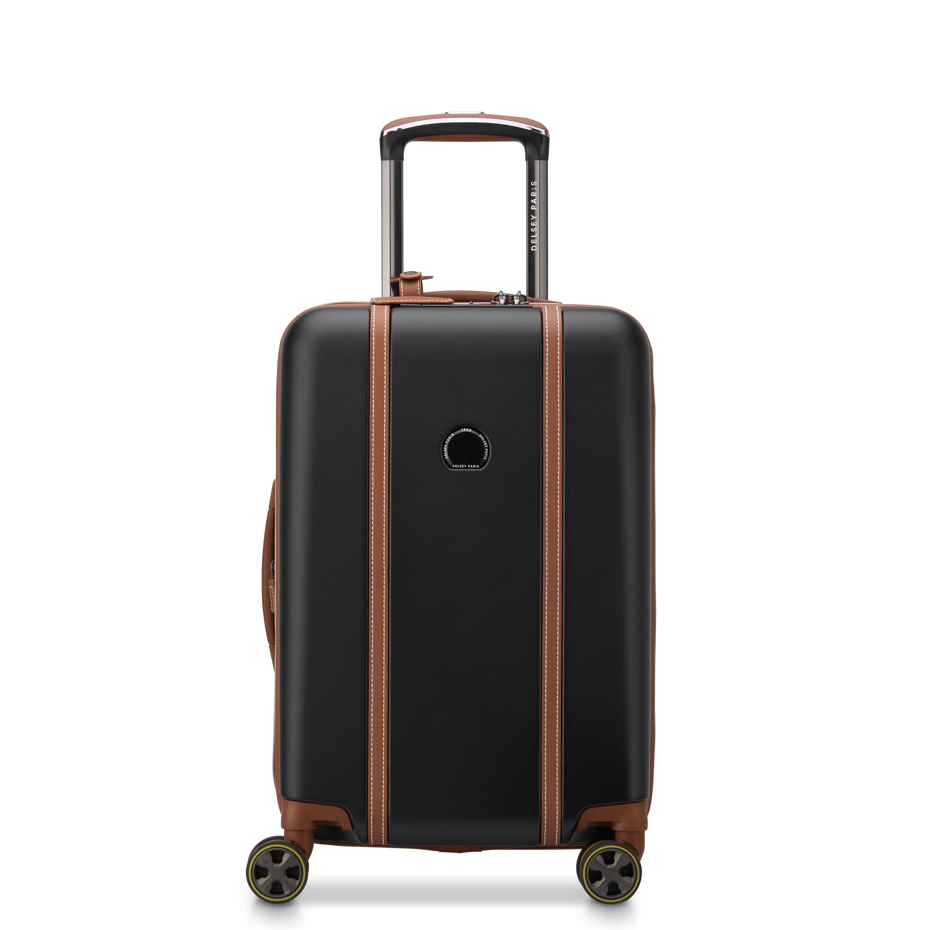 CADENCE | Cabine Koffer Uitbreidbaar 55 CM ZWART