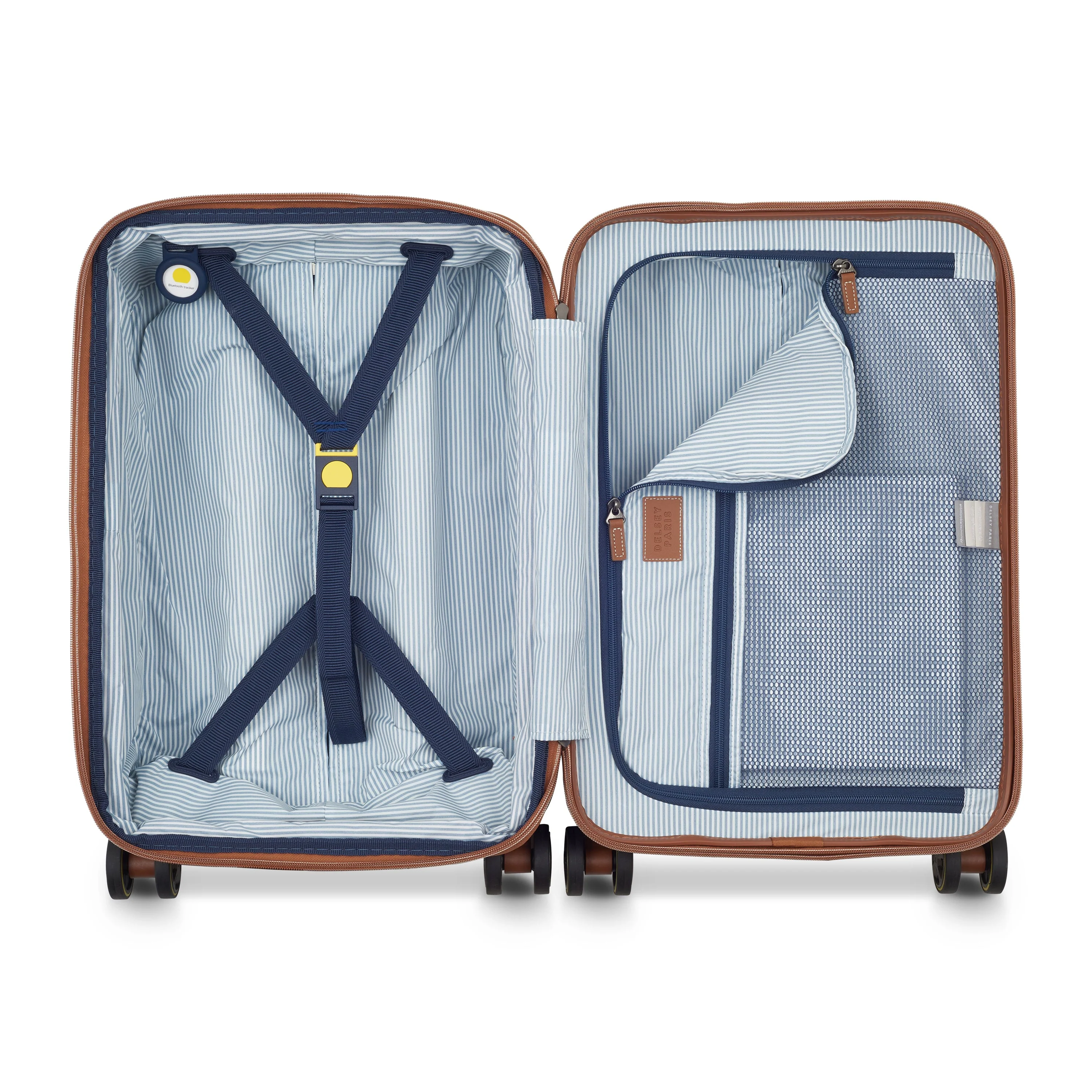CADENCE | Cabine Koffer Uitbreidbaar 55 CM ZWART