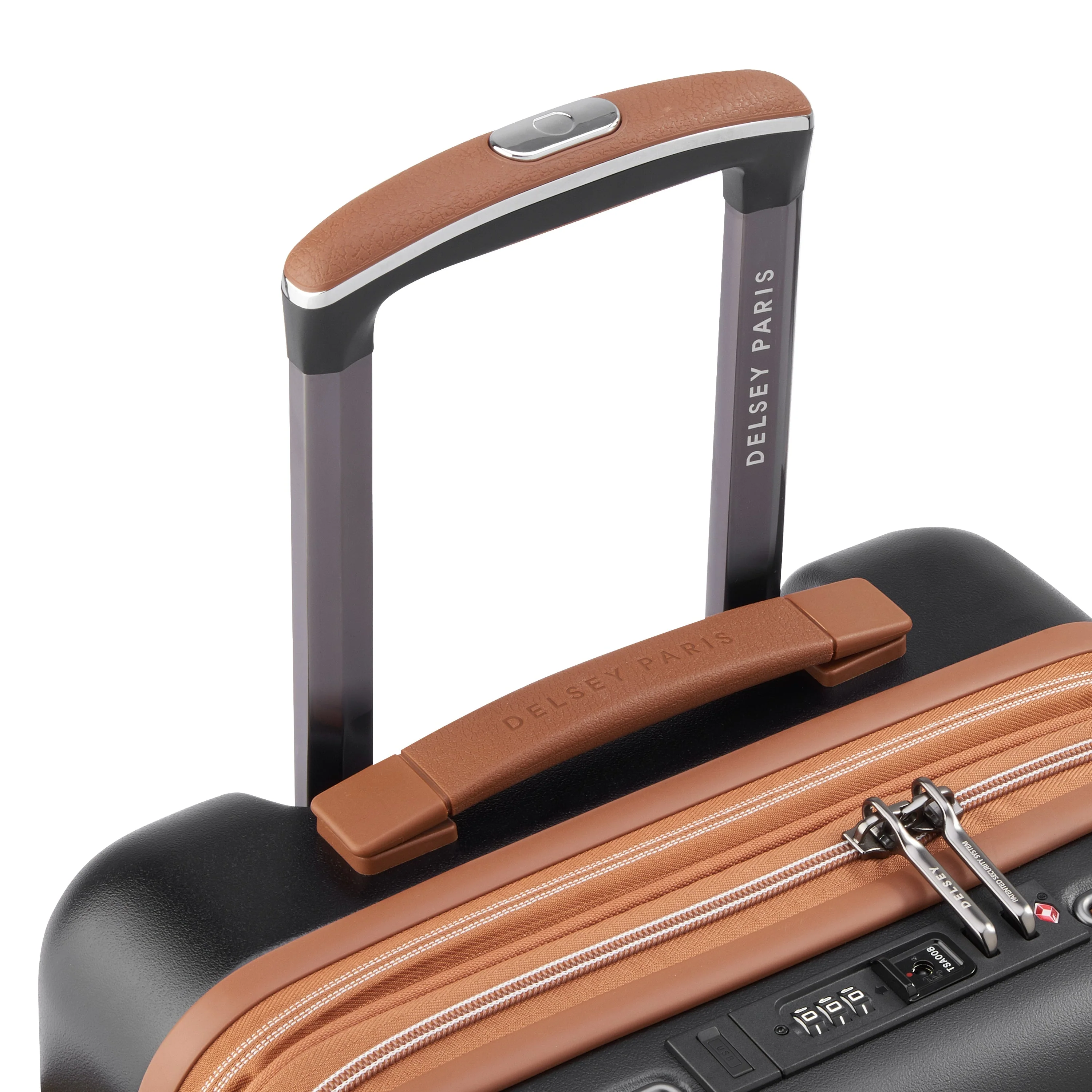 CADENCE | Cabine Koffer Uitbreidbaar 55 CM ZWART