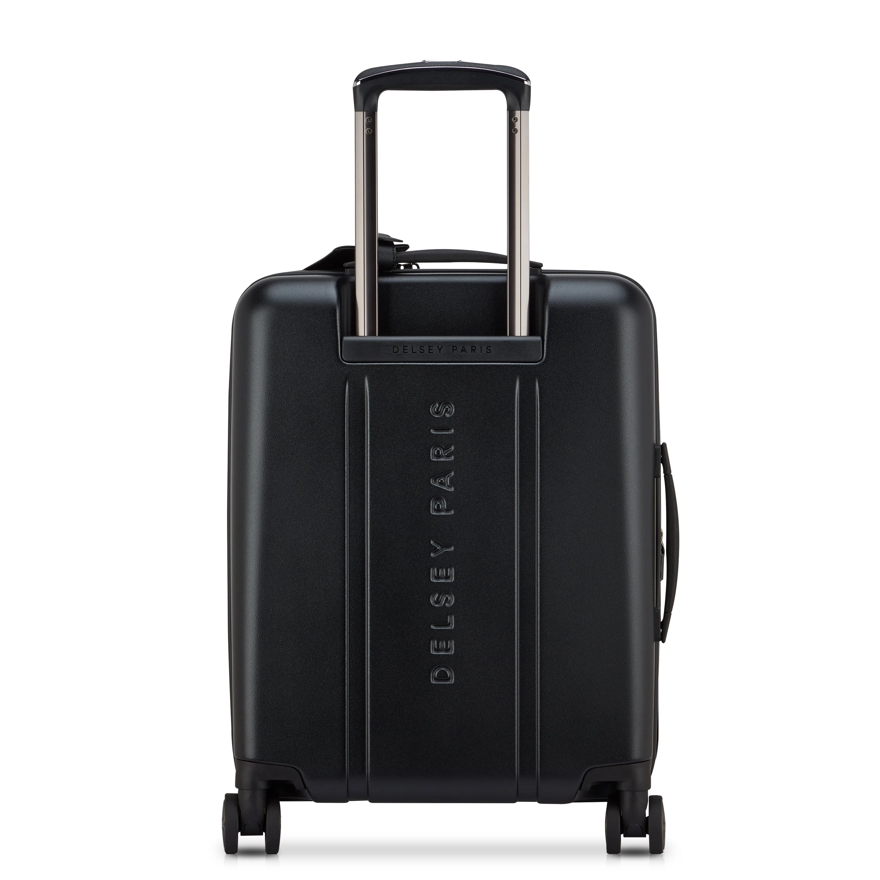 CADENCE | Cabine Slim Koffer Uitbreidbaar 55 CM DEEP BLACK