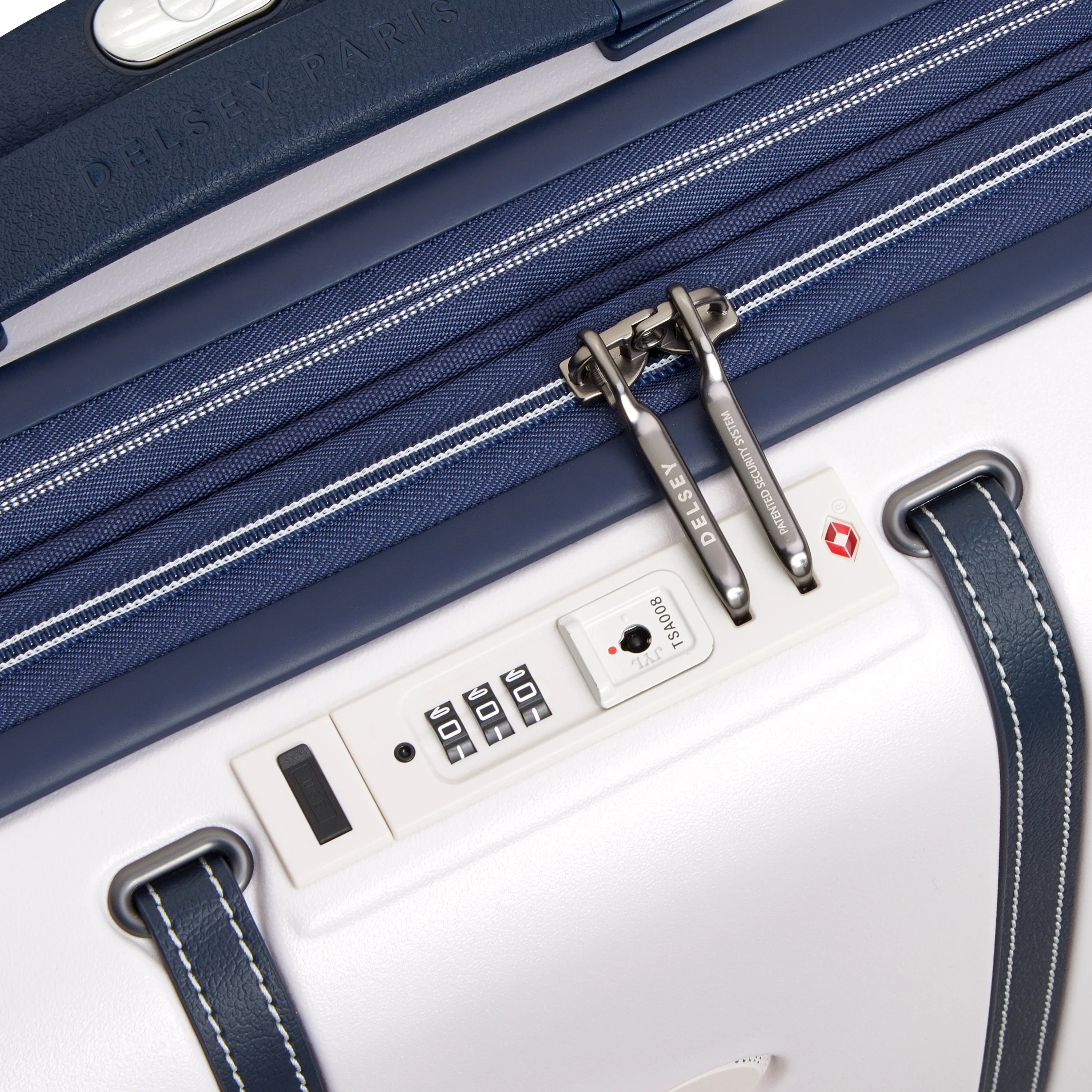 CADENCE | Cabine Slim Koffer Uitbreidbaar 55 CM MARINE