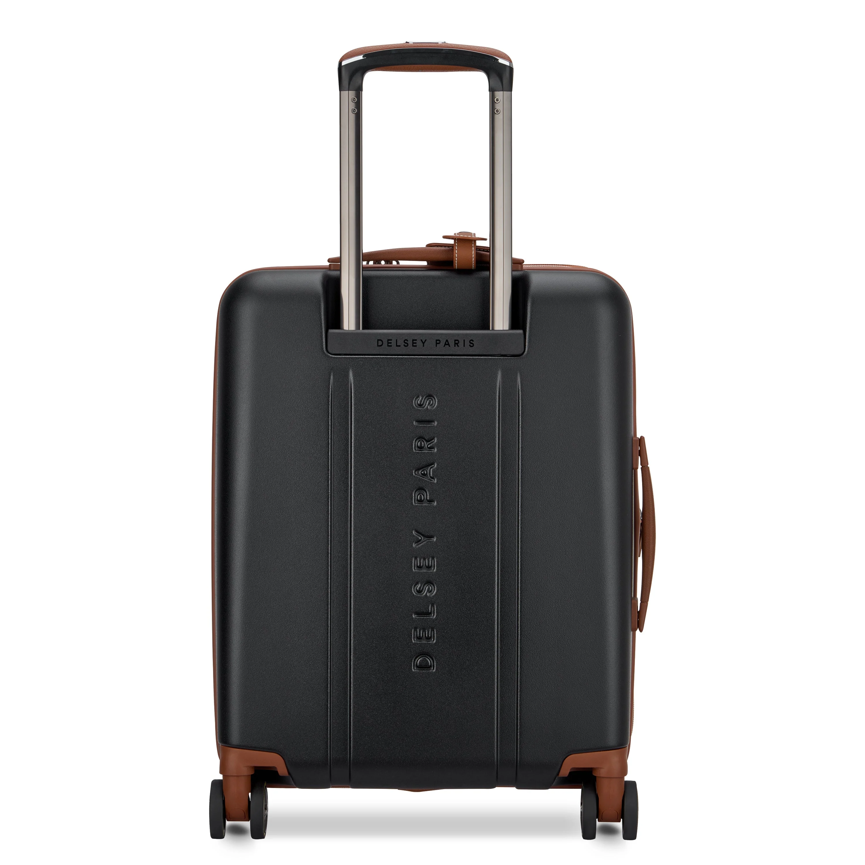 CADENCE | Cabine Slim Koffer Uitbreidbaar 55 CM ZWART