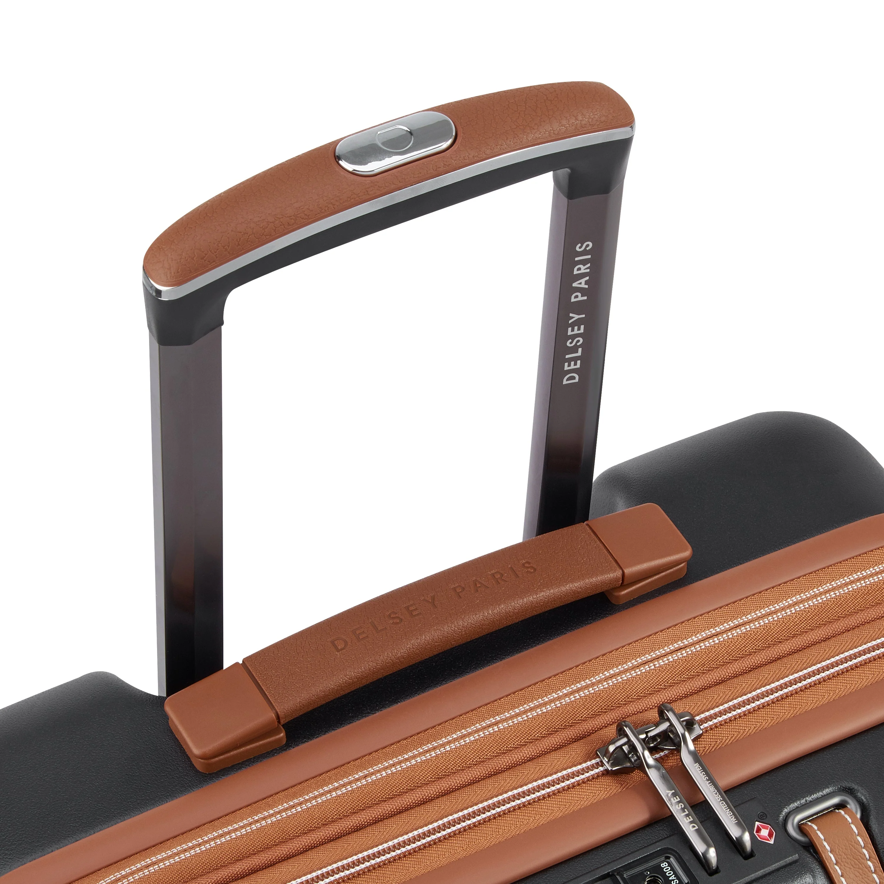 CADENCE | Cabine Slim Koffer Uitbreidbaar 55 CM ZWART