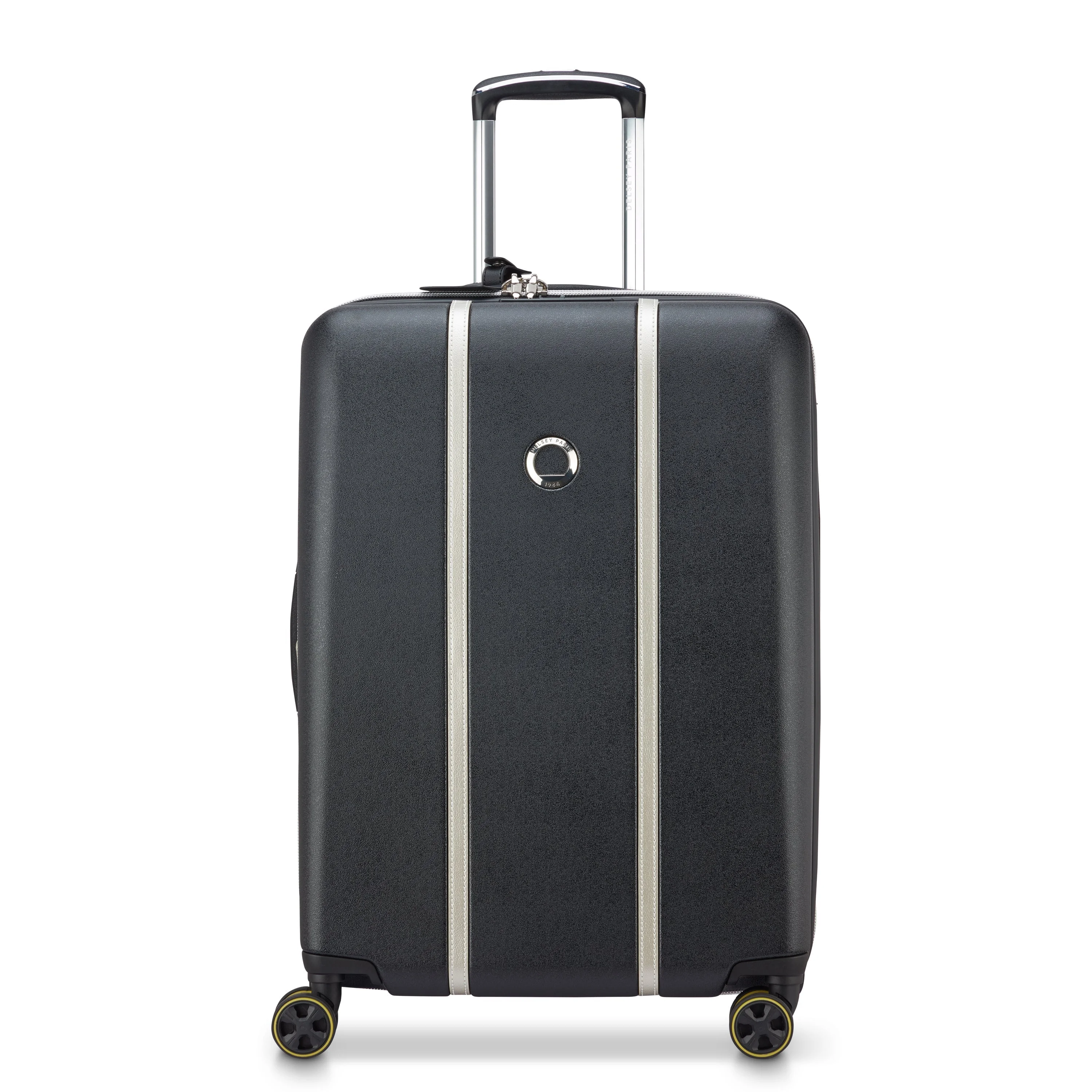 CADENCE | Check-in Medium Koffer Uitbreidbaar 66 CM ZILVER
