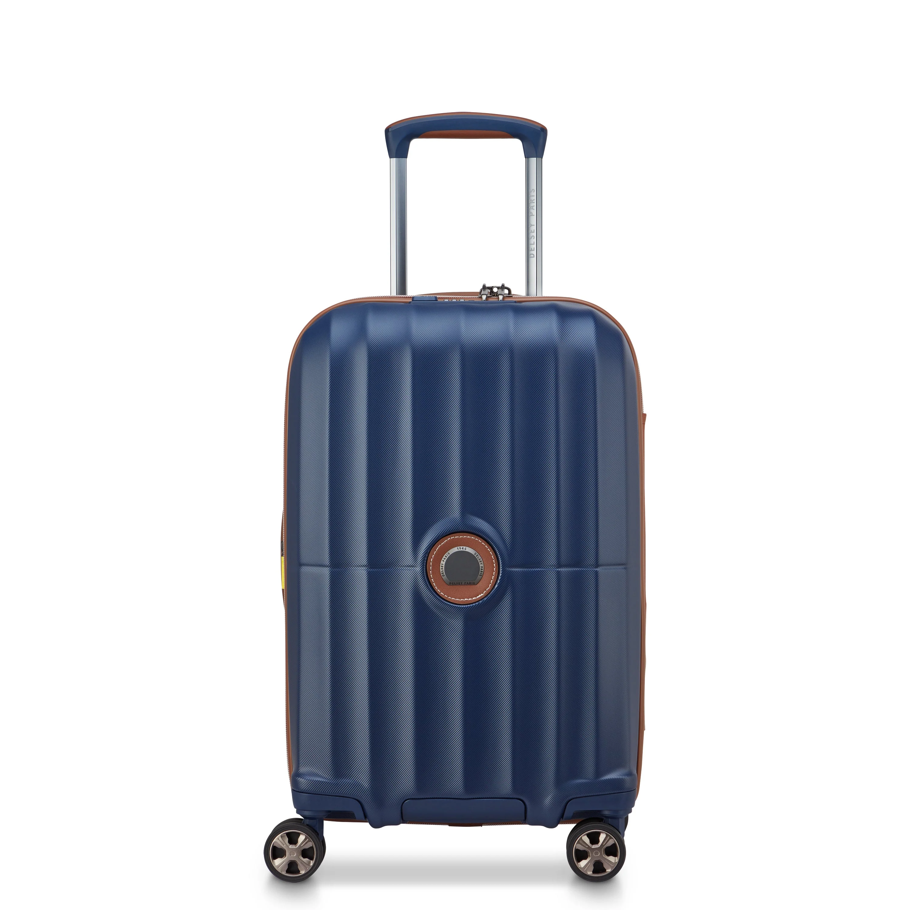 CARROUSEL 2 | Cabine Koffer Uitbreidbaar 55 CM BLAUW