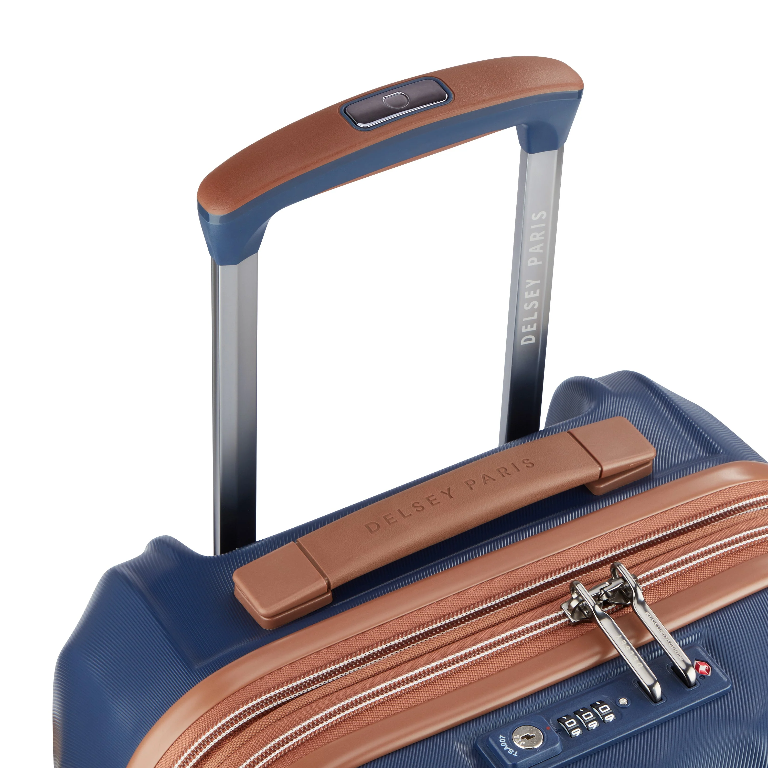 CARROUSEL 2 | Cabine Koffer Uitbreidbaar 55 CM BLAUW