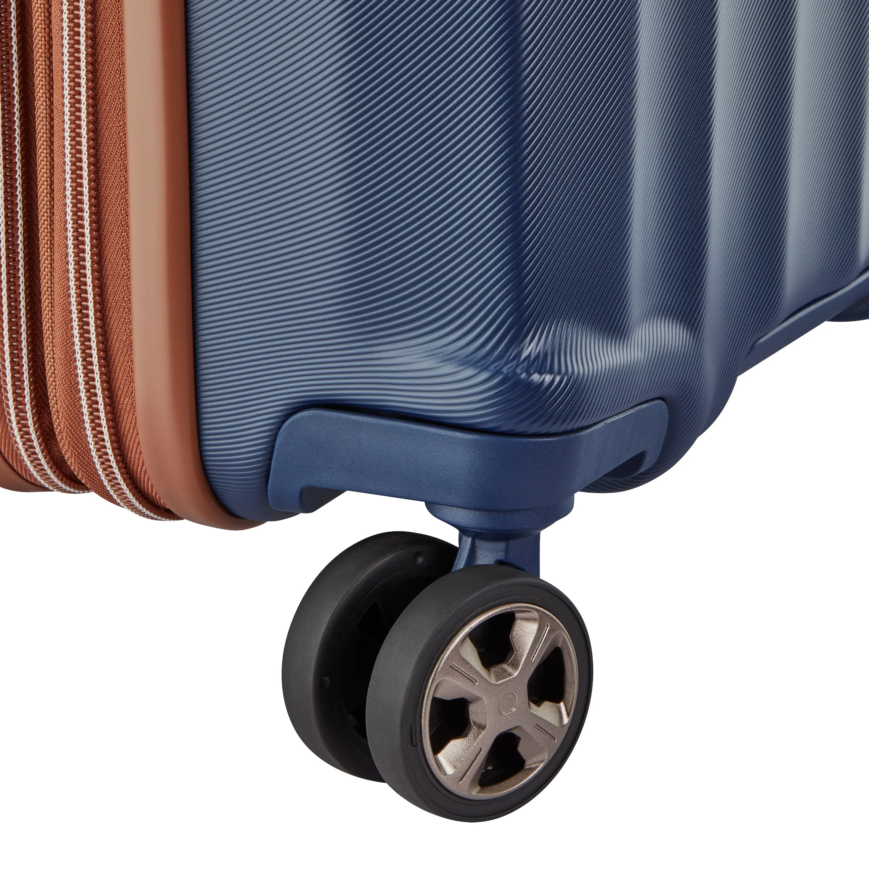 CARROUSEL 2 | Cabine Koffer Uitbreidbaar 55 CM BLAUW
