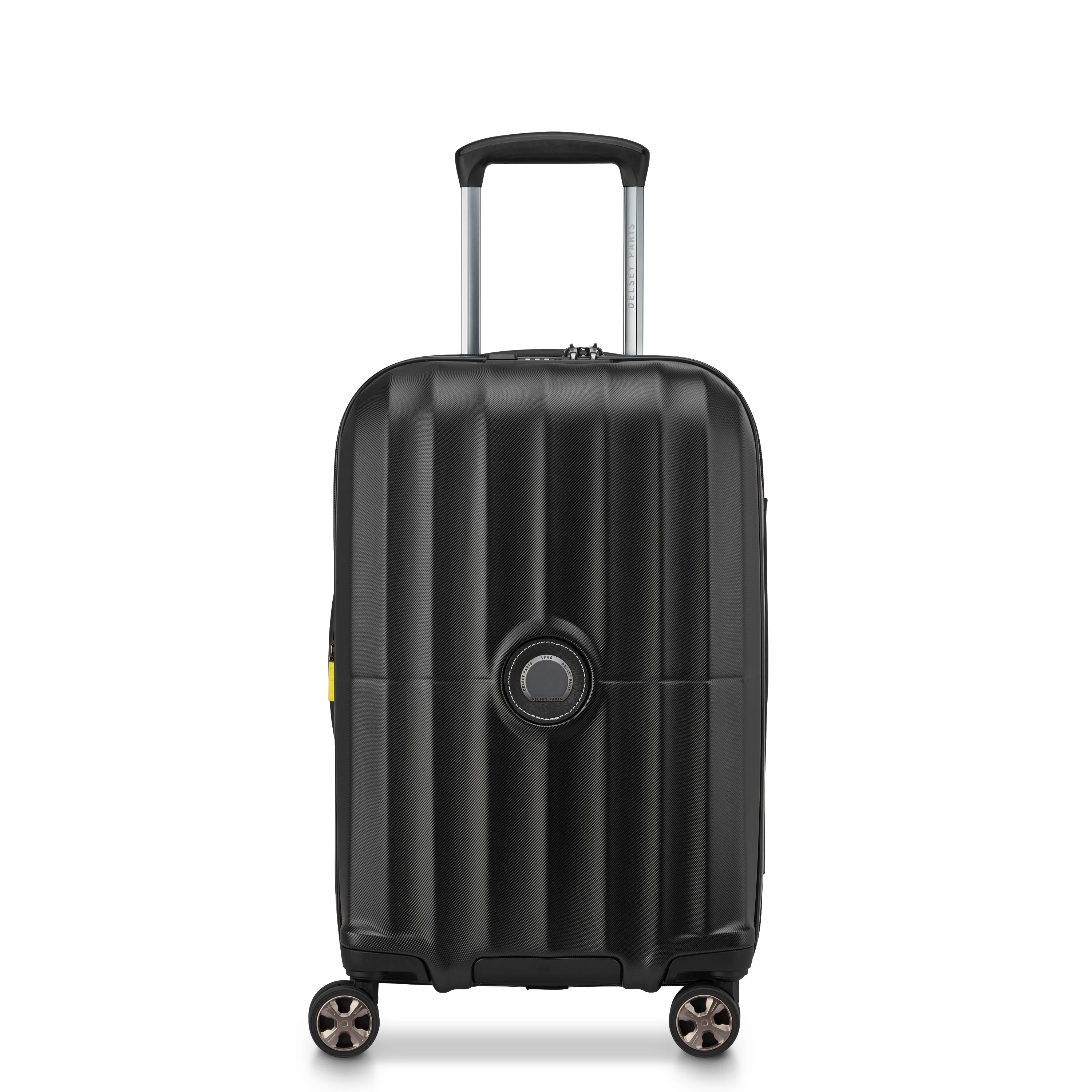 CARROUSEL 2 | Cabine Koffer Uitbreidbaar 55 CM ZWART