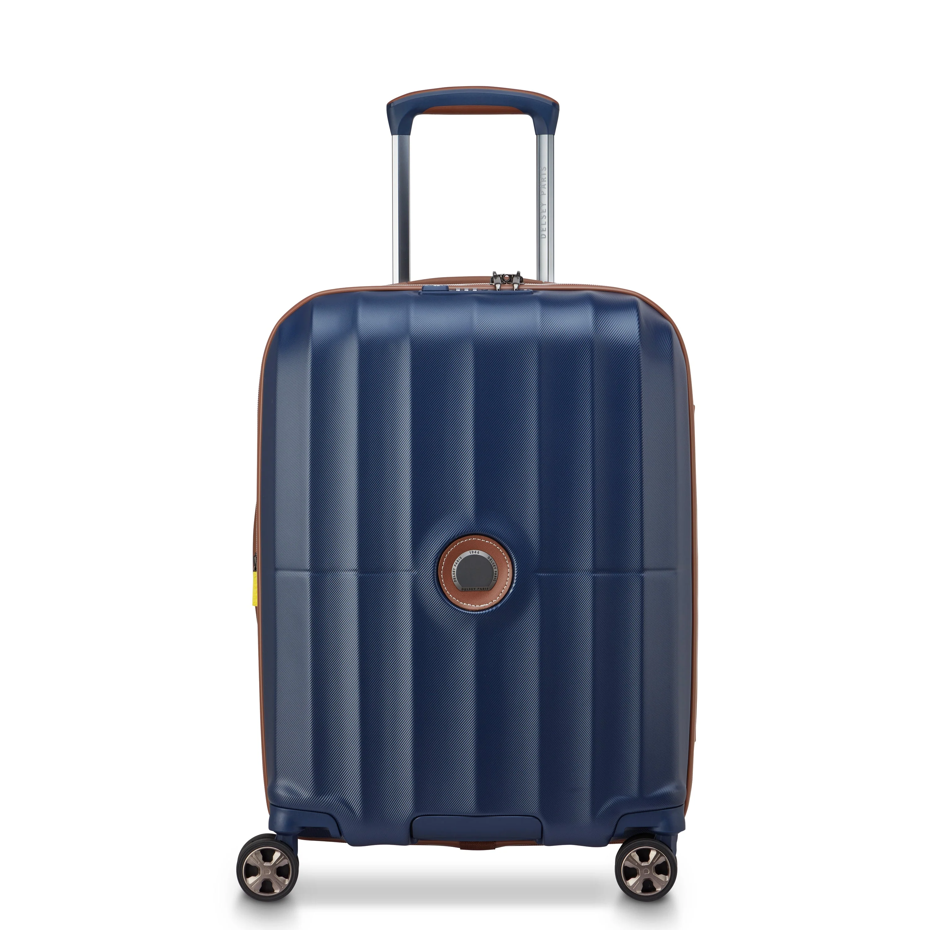 CARROUSEL 2 | Cabine Slim Koffer Uitbreidbaar 55 CM BLAUW