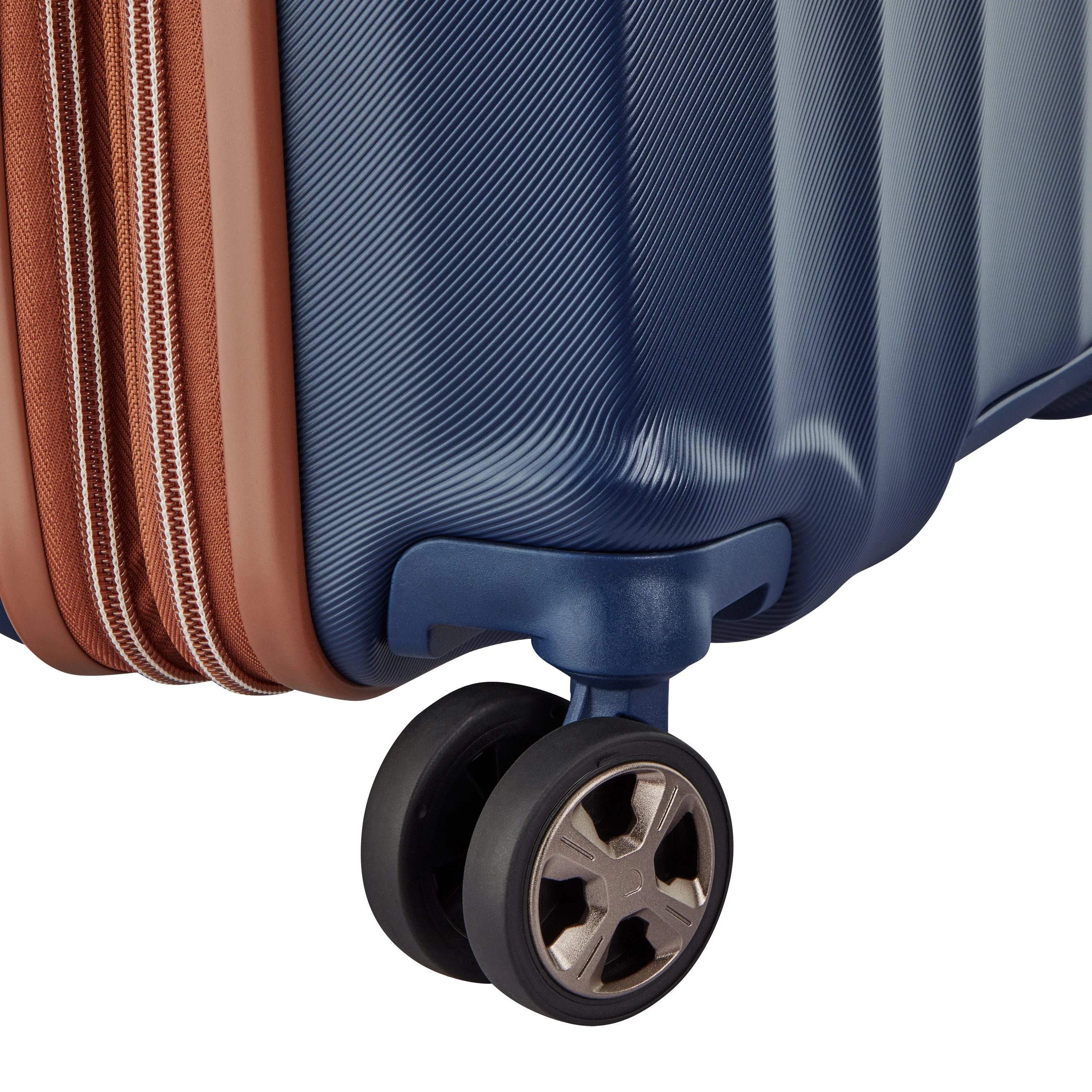 CARROUSEL 2 | Cabine Slim Koffer Uitbreidbaar 55 CM BLAUW
