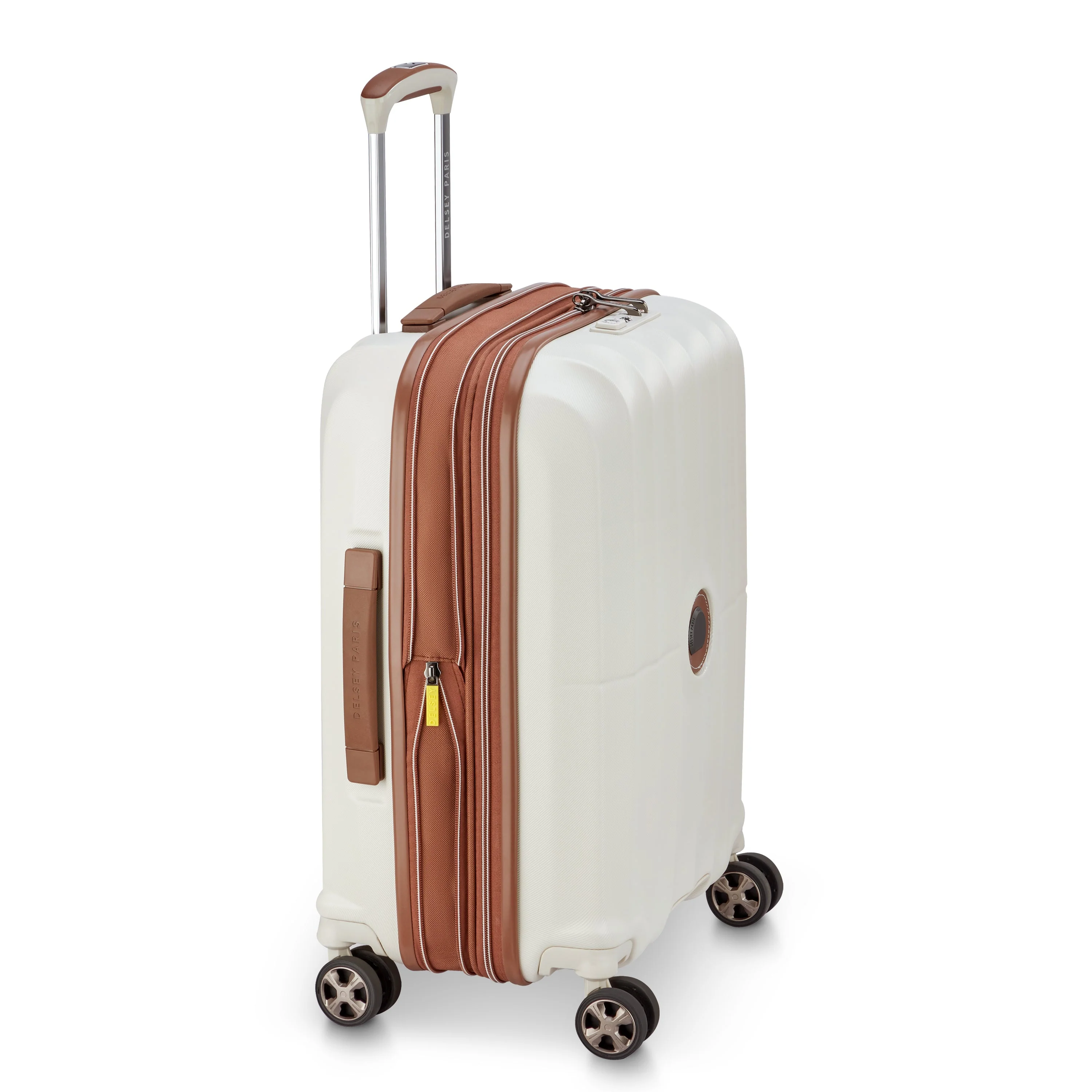 CARROUSEL 2 | Cabine Slim Koffer Uitbreidbaar 55 CM OFF WHITE