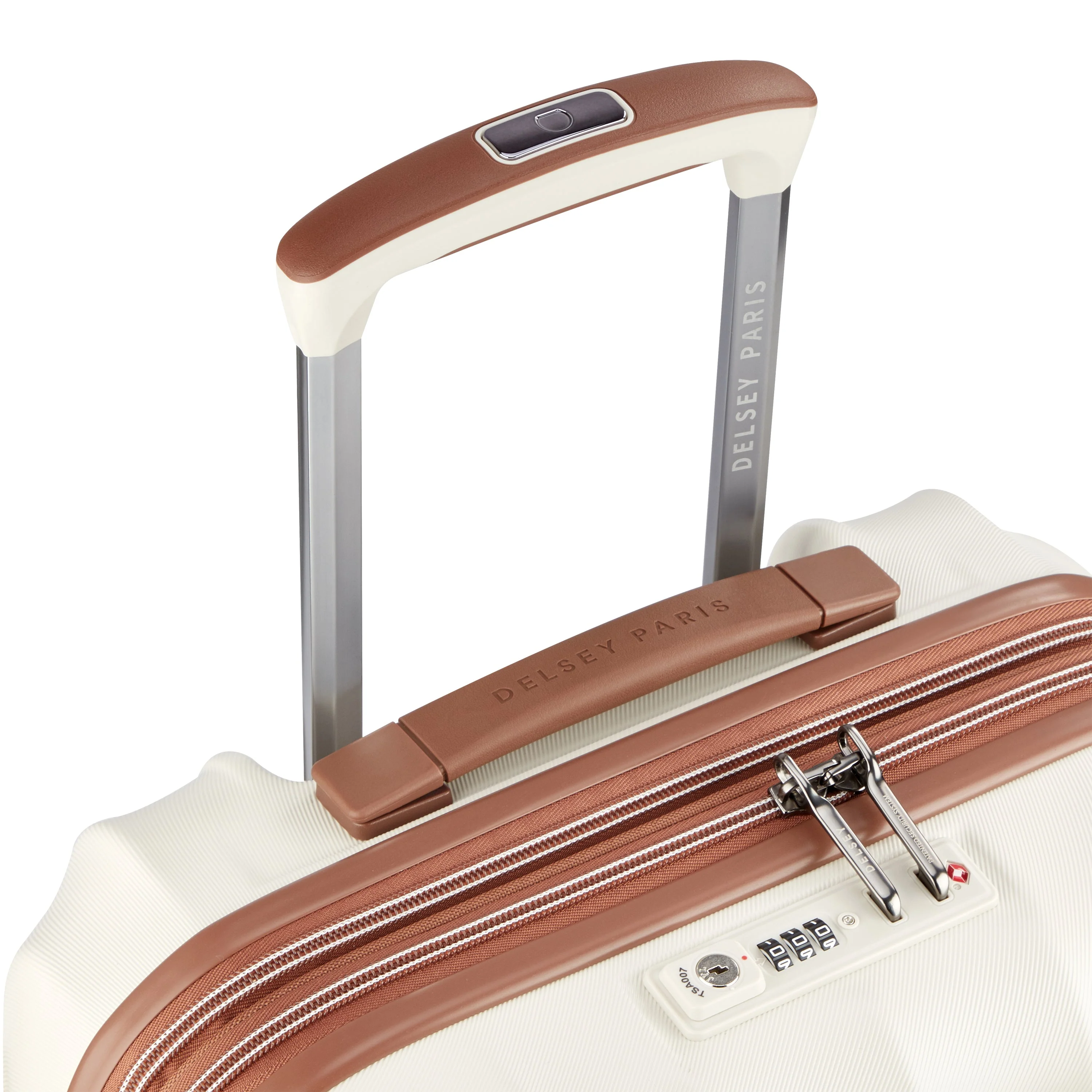 CARROUSEL 2 | Cabine Slim Koffer Uitbreidbaar 55 CM OFF WHITE