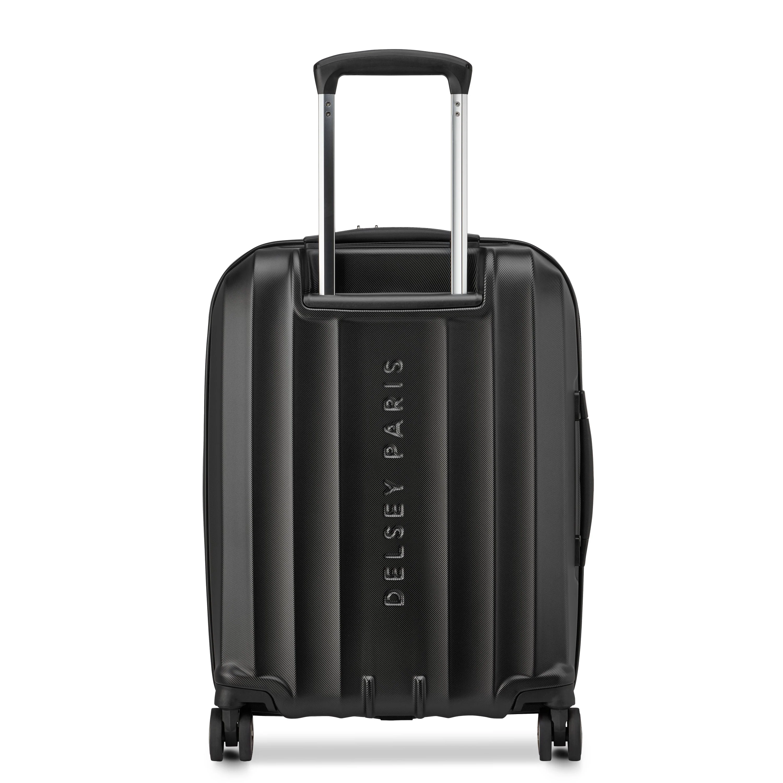CARROUSEL 2 | Cabine Slim Koffer Uitbreidbaar 55 CM ZWART