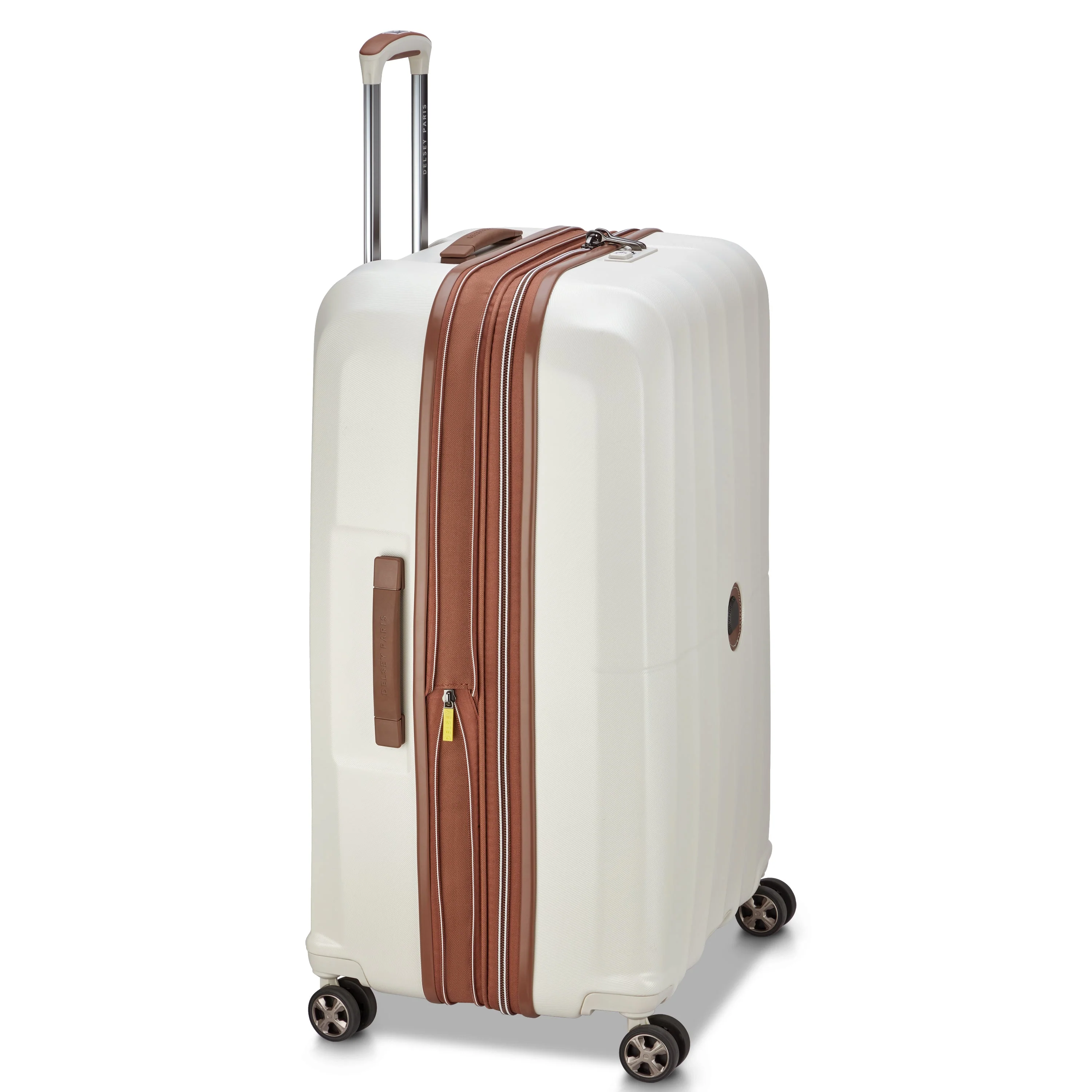 CARROUSEL 2 | Check-in Large Koffer Uitbreidbaar 76.5 CM OFF WHITE