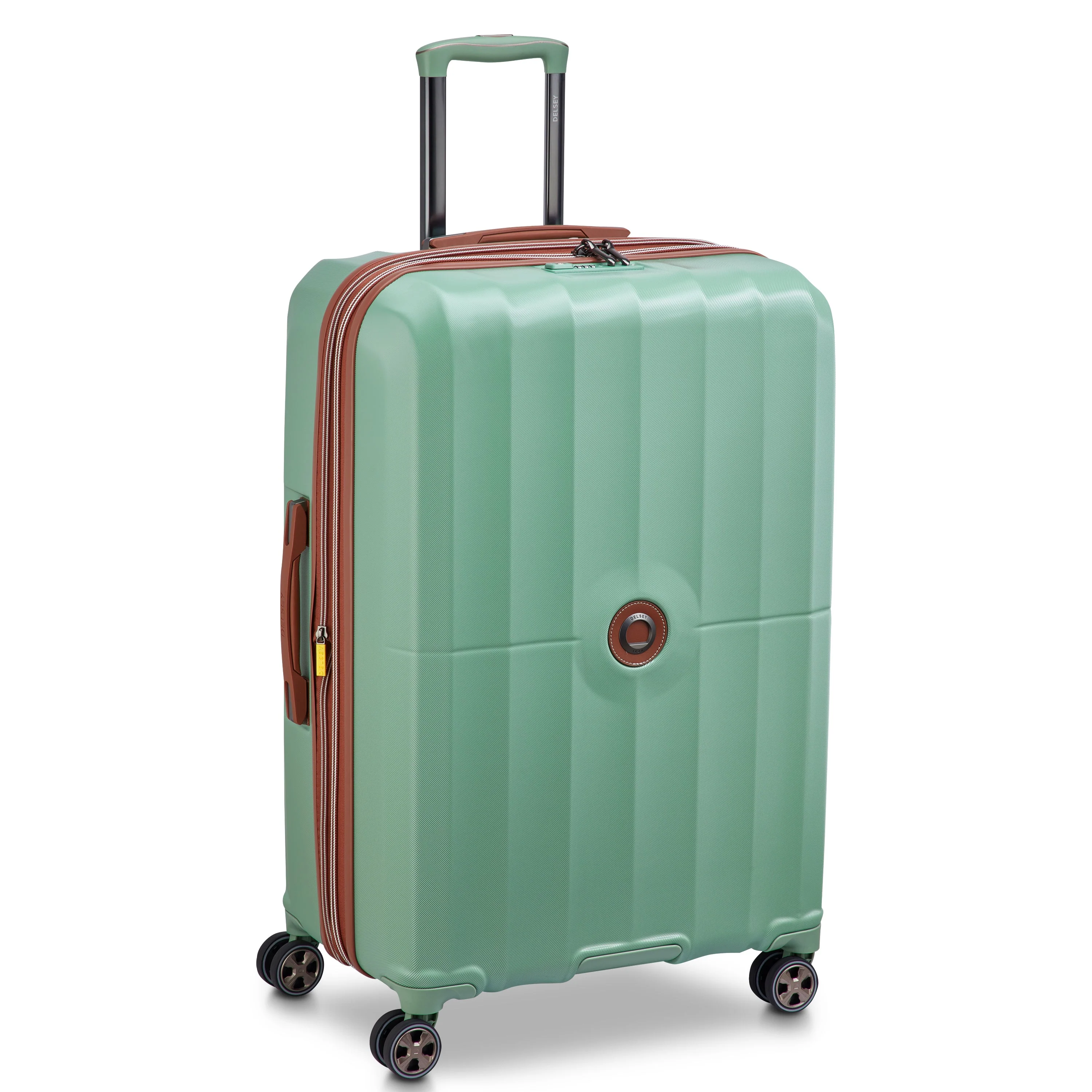 CARROUSEL 2 | Check-in Large Koffer Uitbreidbaar 76 CM SALIEGROEN