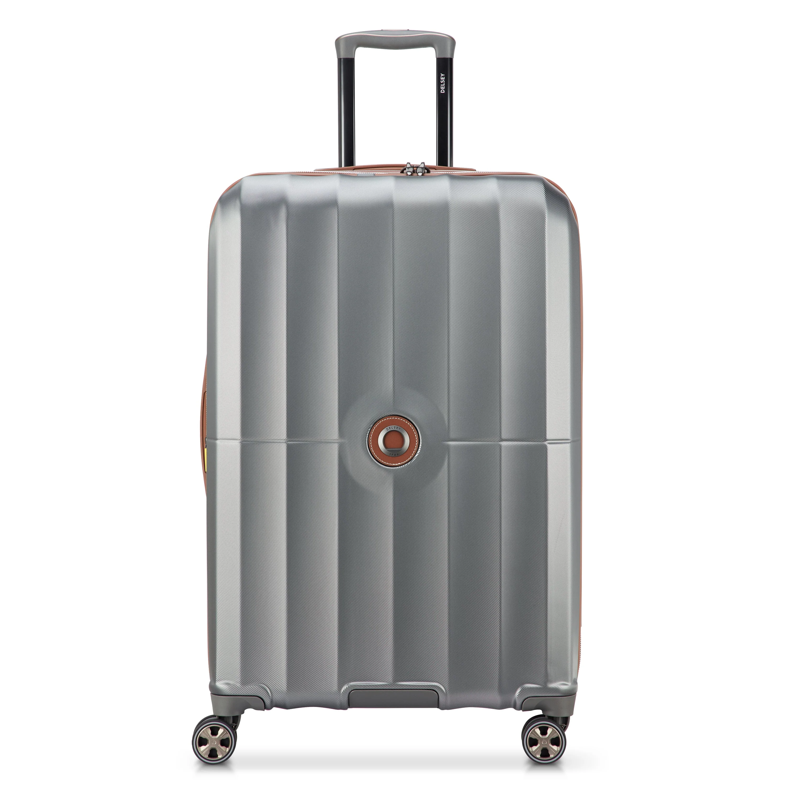 CARROUSEL 2 | Check-in Large Koffer Uitbreidbaar 76 CM ZILVER