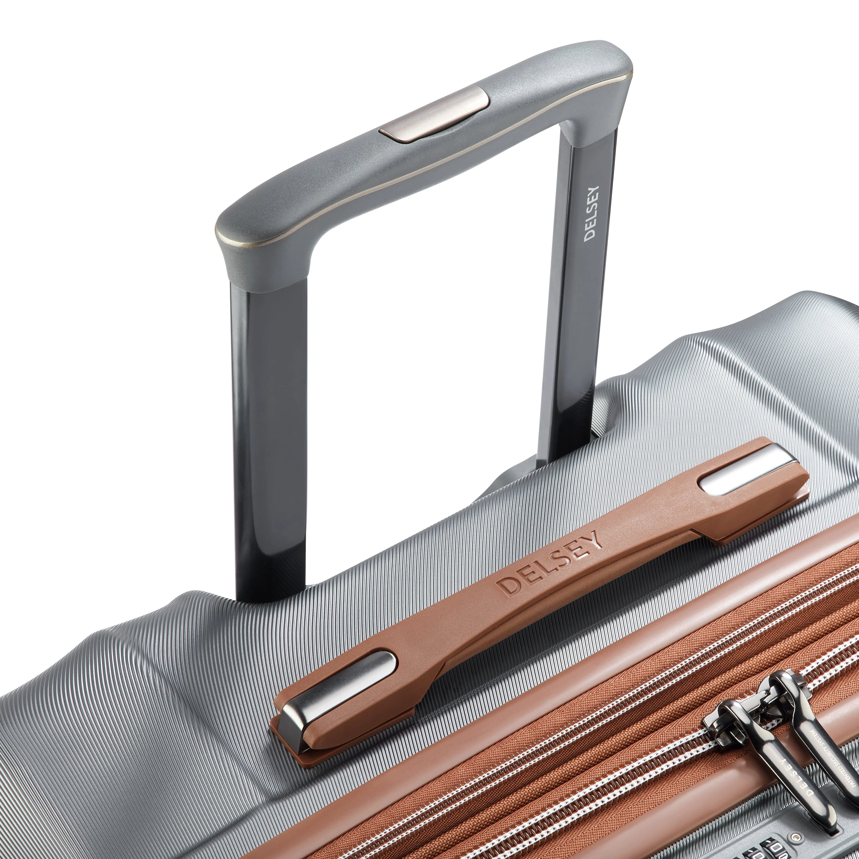 CARROUSEL 2 | Check-in Large Koffer Uitbreidbaar 76 CM ZILVER