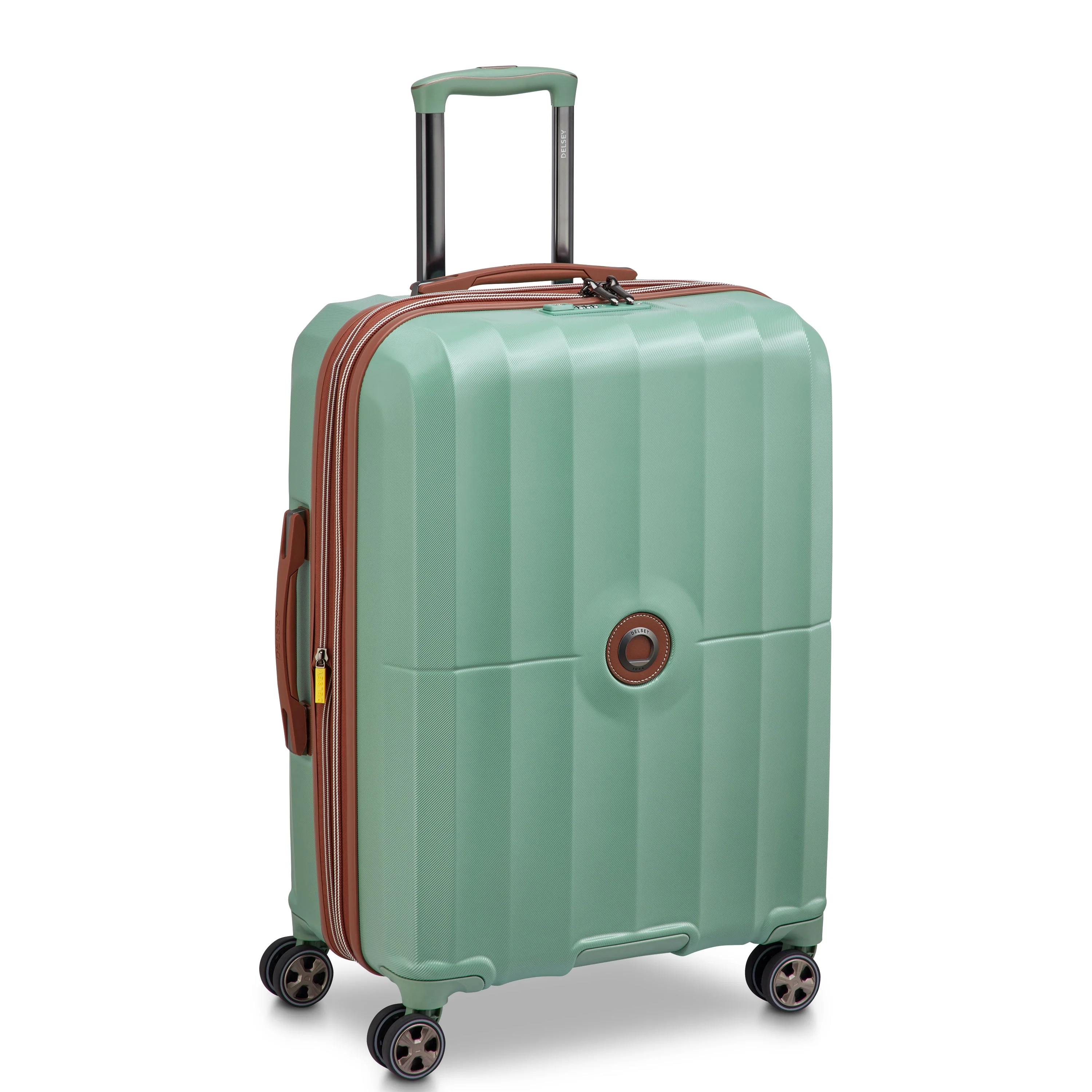 CARROUSEL 2 | Check-in Medium Koffer Uitbreidbaar 66 CM SALIEGROEN